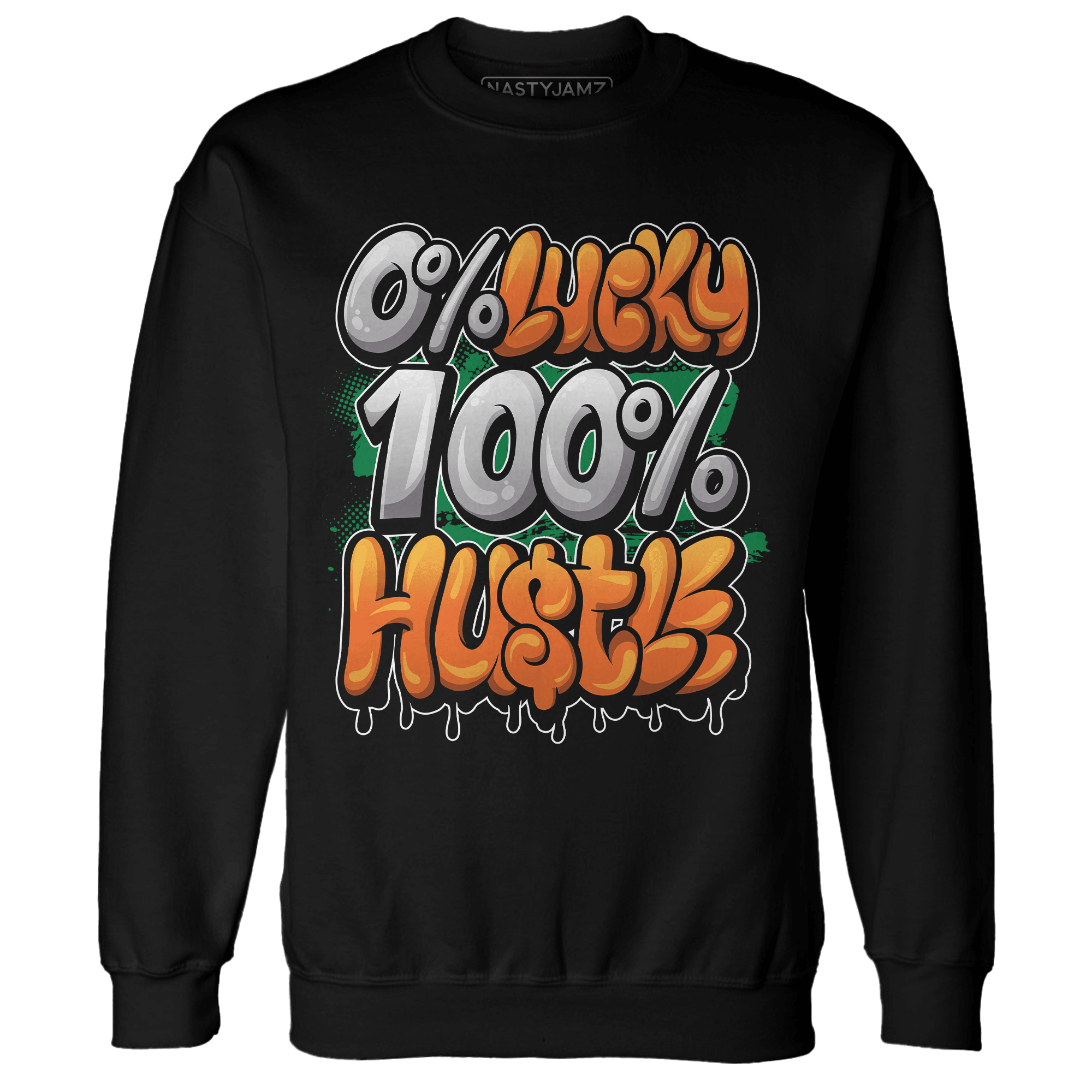 MAM Hurricanes 5s Sweatshirt Match Lucky Hustle - NastyJamz