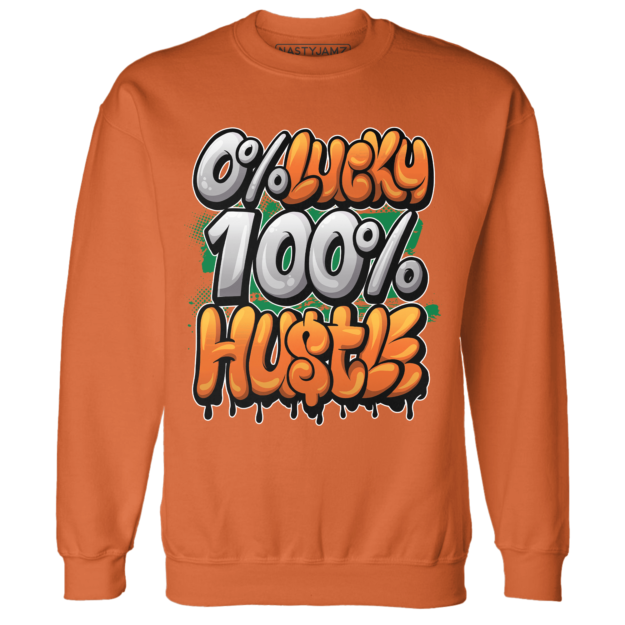 MAM Hurricanes 5s Sweatshirt Match Lucky Hustle - NastyJamz