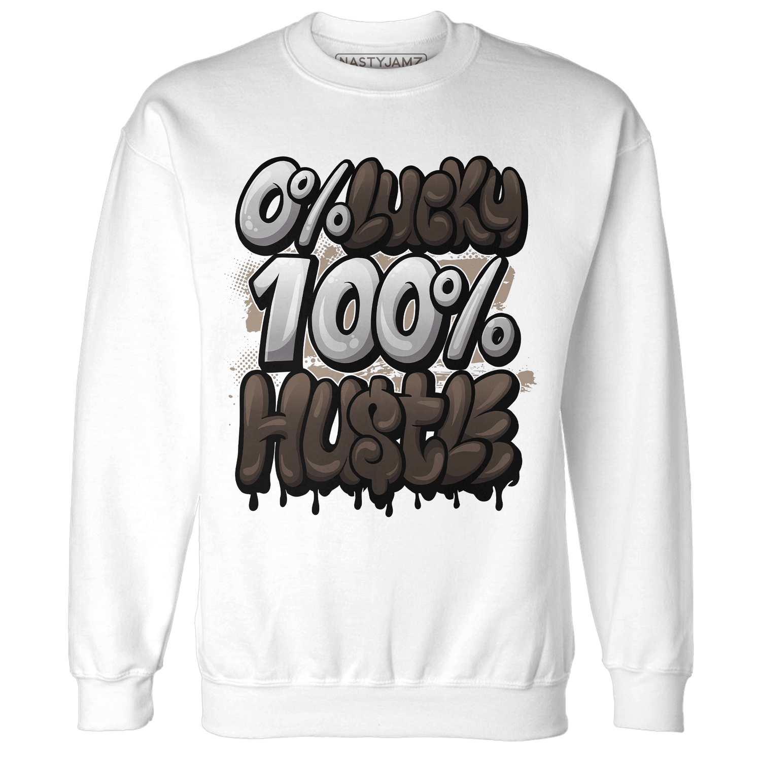 Dunk Low Baroque Brown Sweatshirt Match Lucky Hustle - NastyJamz