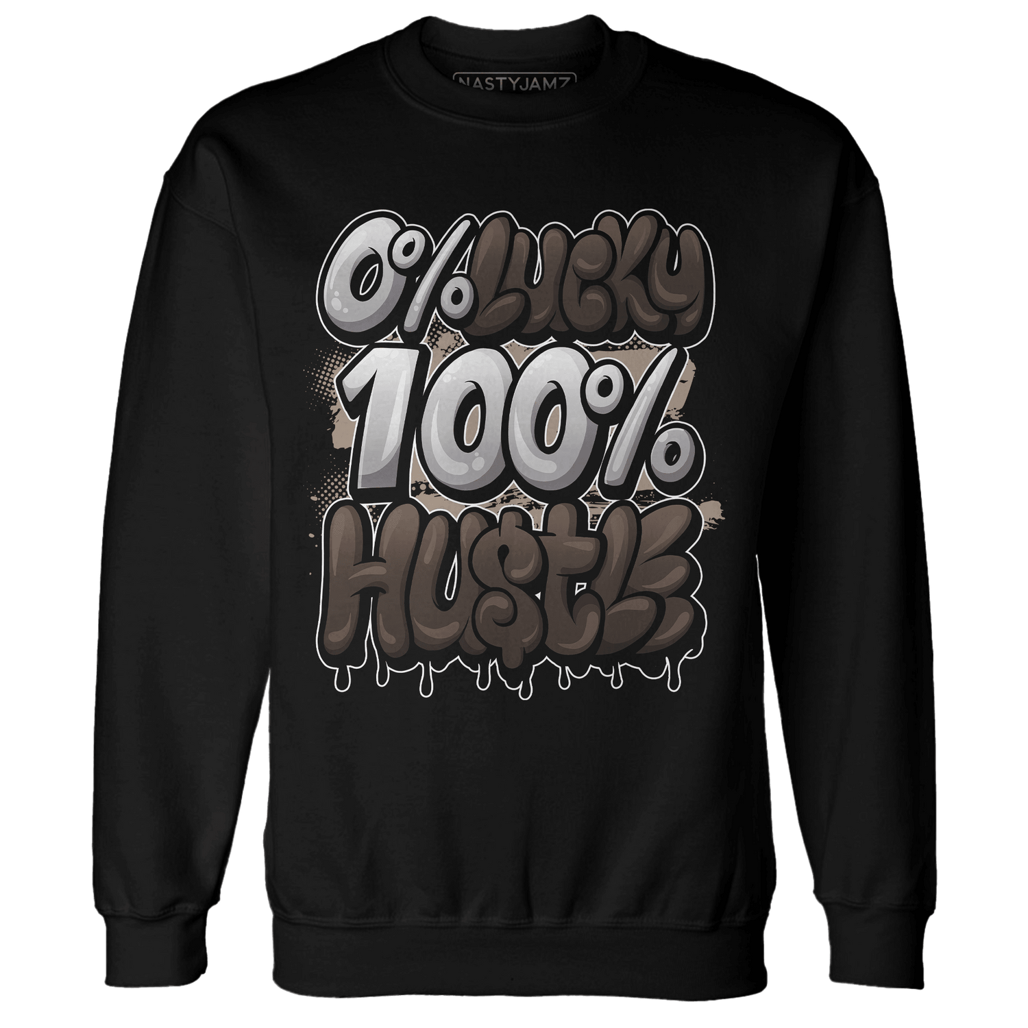 Dunk Low Baroque Brown Sweatshirt Match Lucky Hustle - NastyJamz