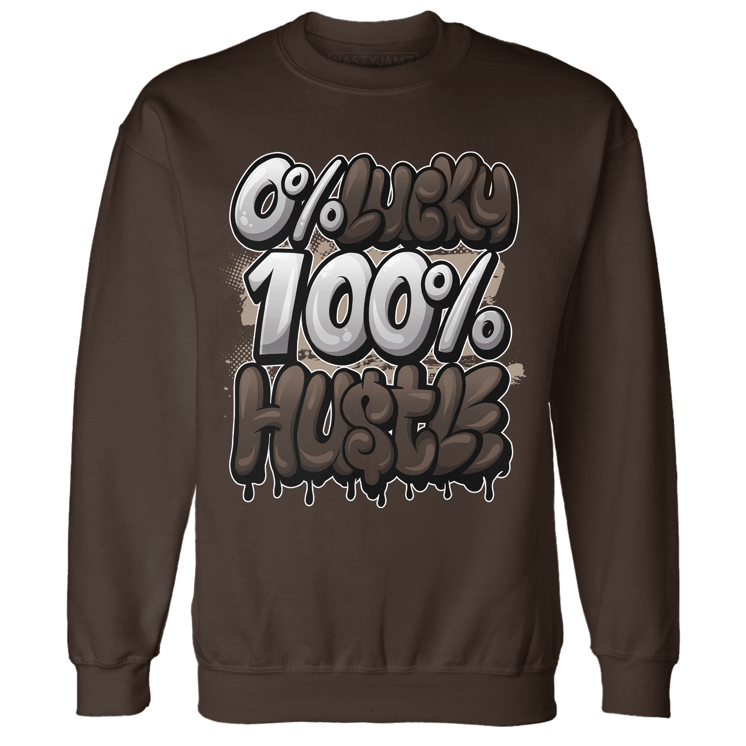 Dunk Low Baroque Brown Sweatshirt Match Lucky Hustle - NastyJamz