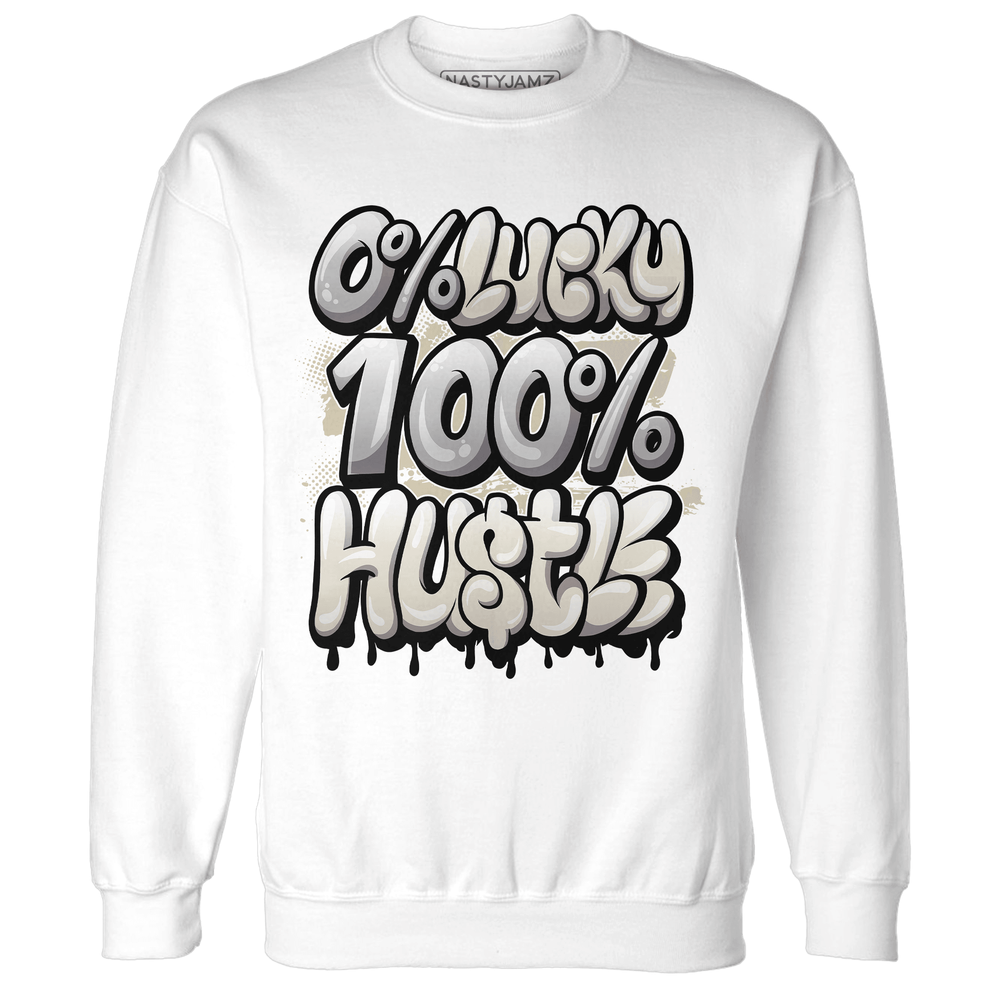Gratitude 11s Sweatshirt Match Lucky Hustle - NastyJamz