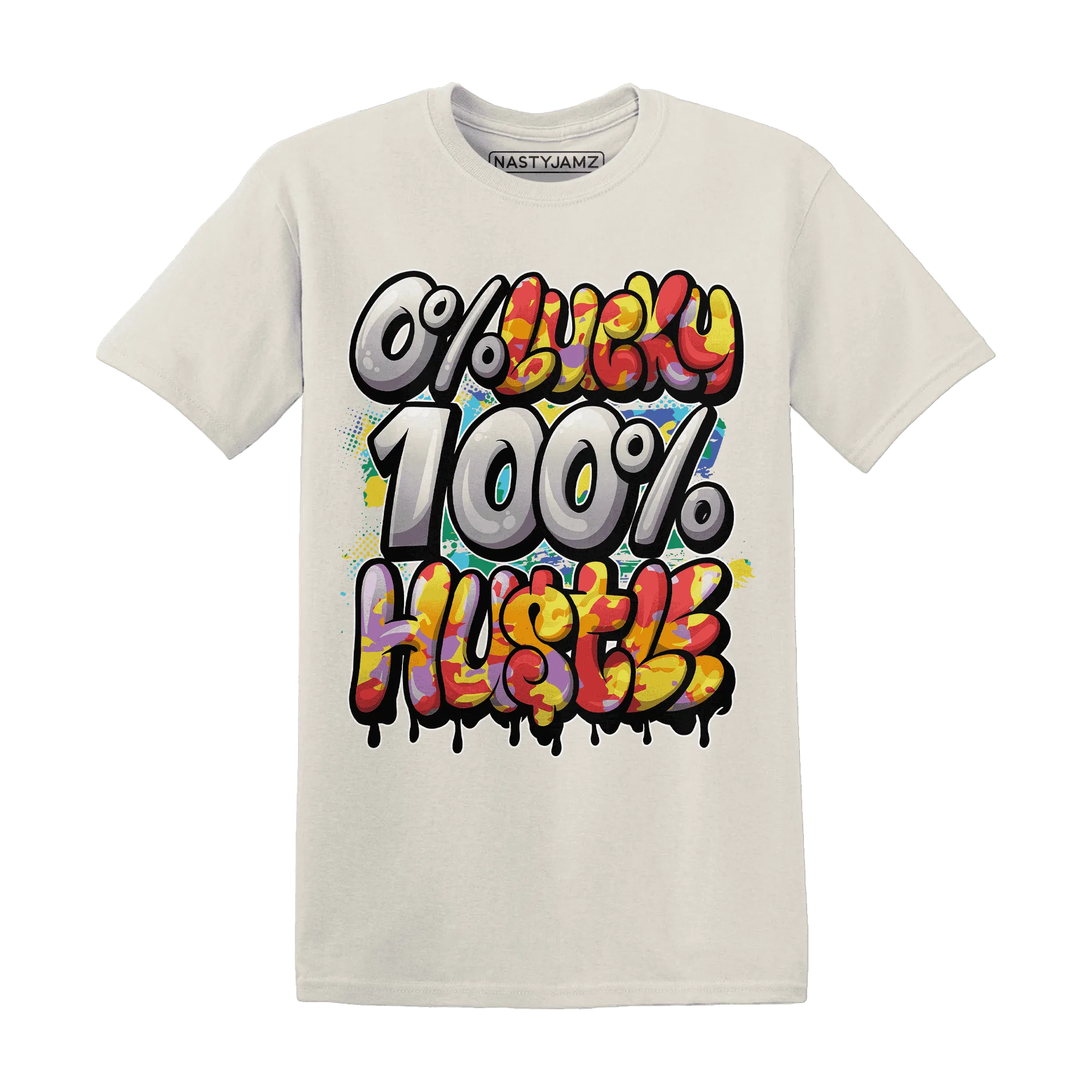 Mid-GS-Six-Championships-1s-T-Shirt-Match-Lucky-Hustle