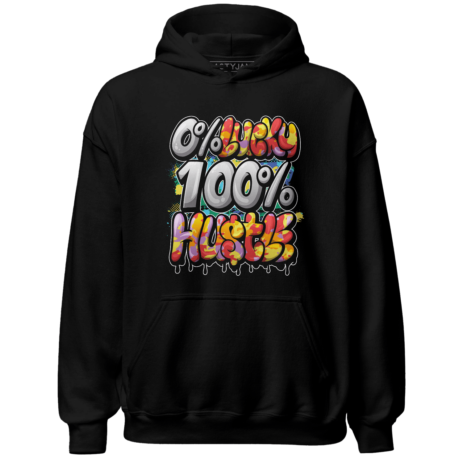 Mid GS Six Championships 1s Hoodie Match Lucky Hustle - NastyJamz