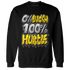 Thunder 4s Sweatshirt Match Lucky Hustle - NastyJamz