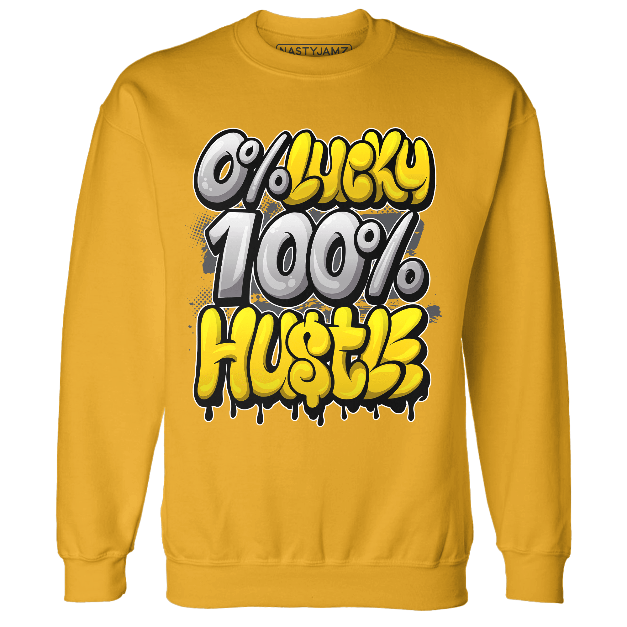 Thunder 4s Sweatshirt Match Lucky Hustle - NastyJamz