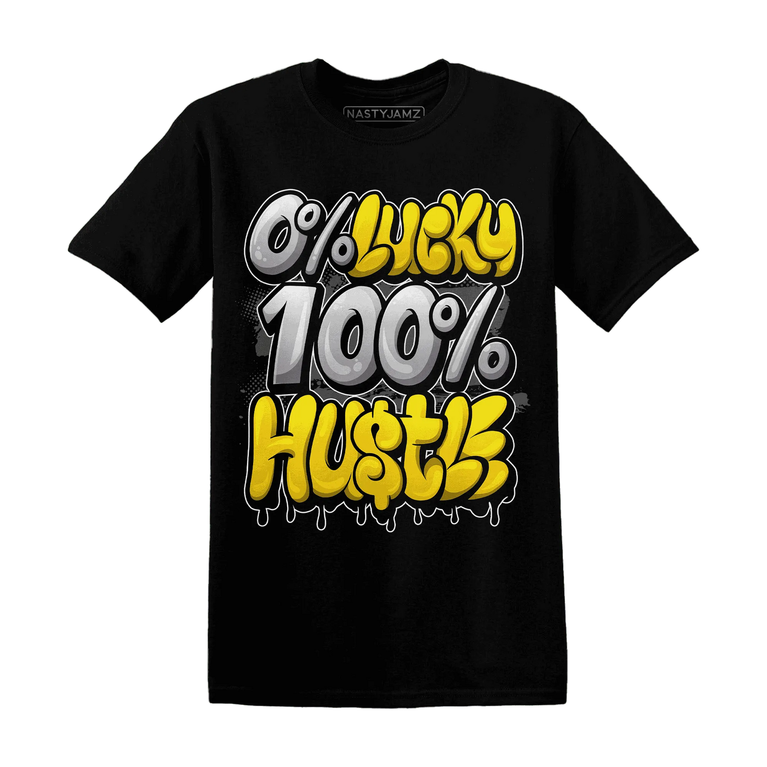 Thunder-4s-T-Shirt-Match-Lucky-Hustle