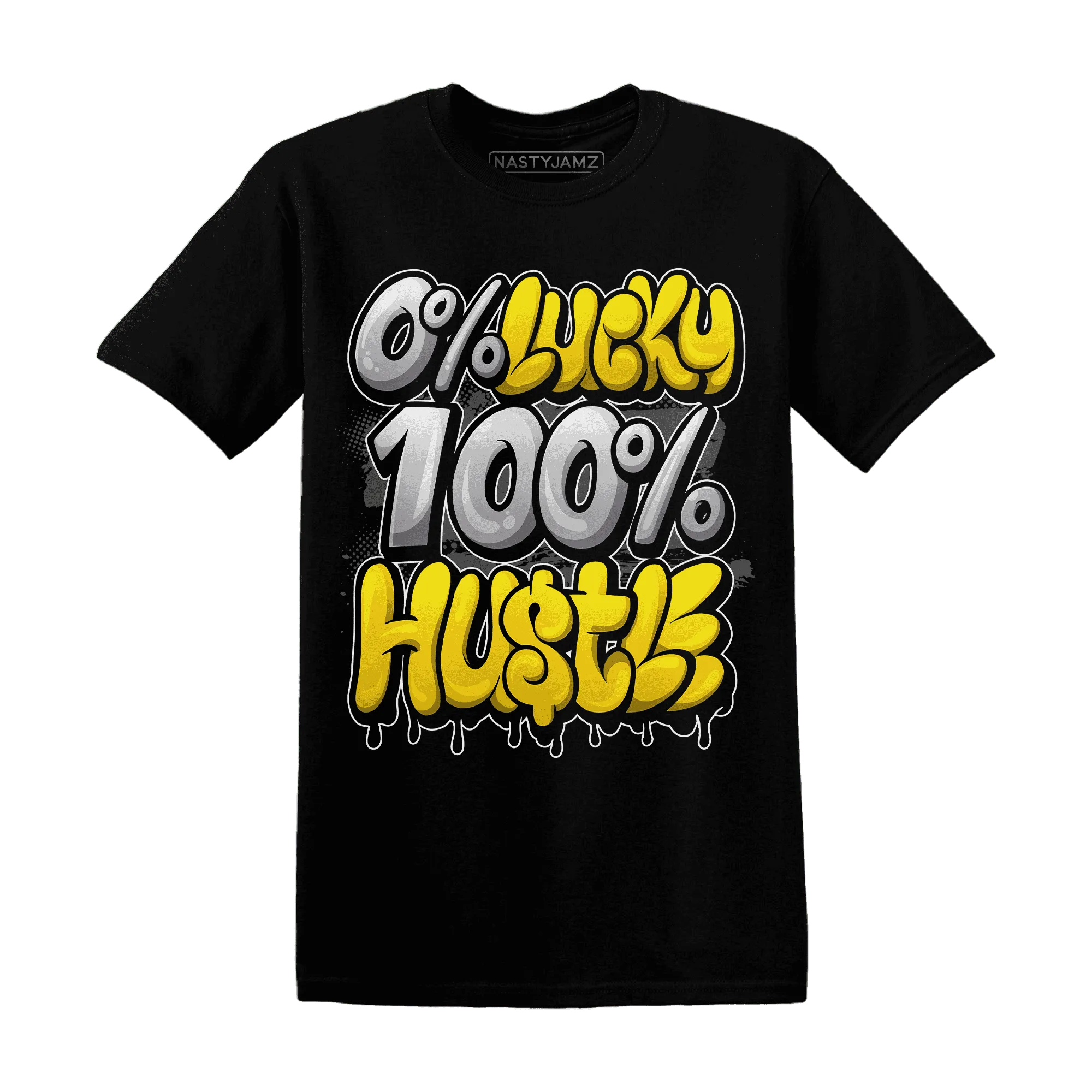 Thunder-4s-T-Shirt-Match-Lucky-Hustle