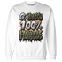 Olive 5s Sweatshirt Match Lucky Hustle - NastyJamz