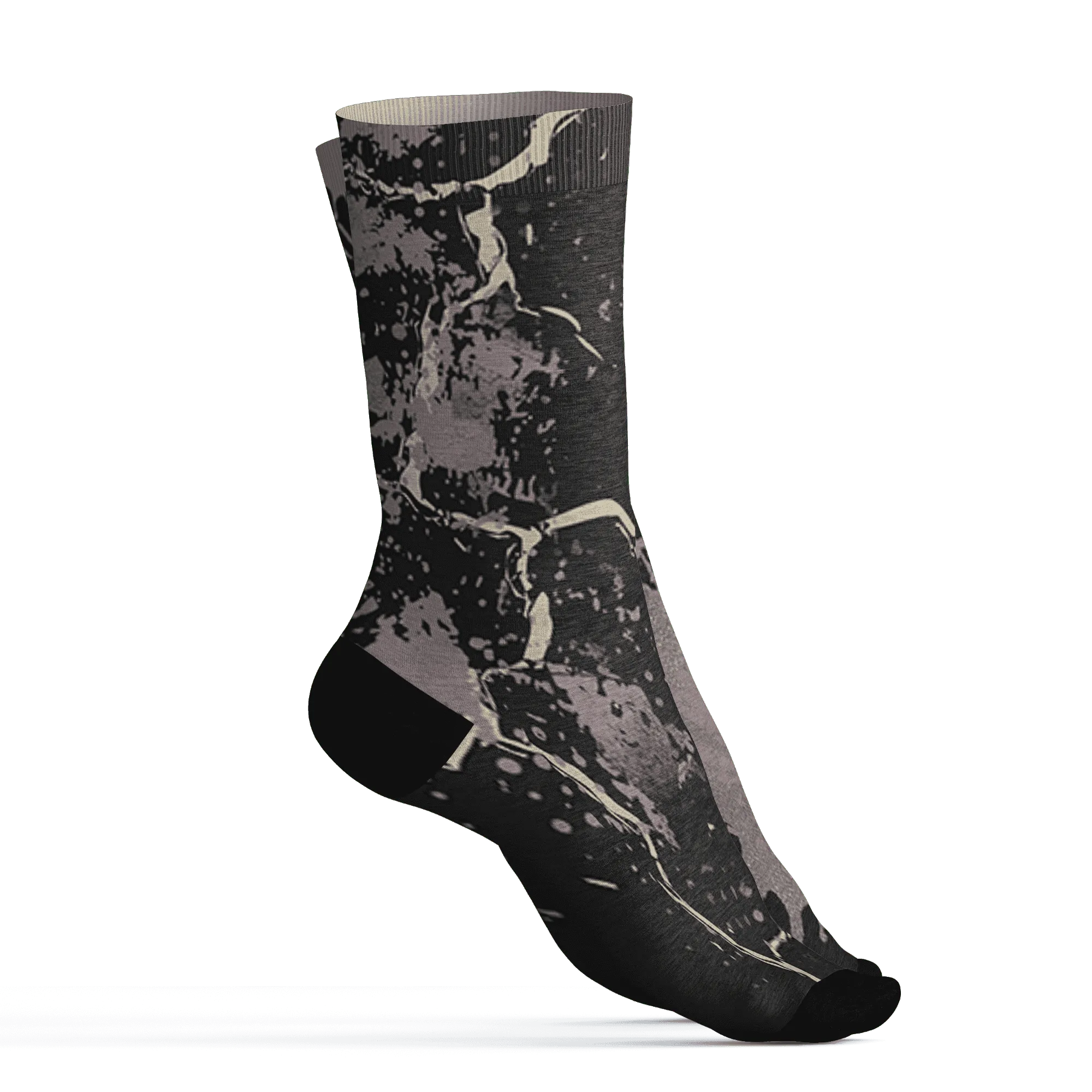 Black-Violet-Ore-3s-Socks-Match-MO-sneaker-3D