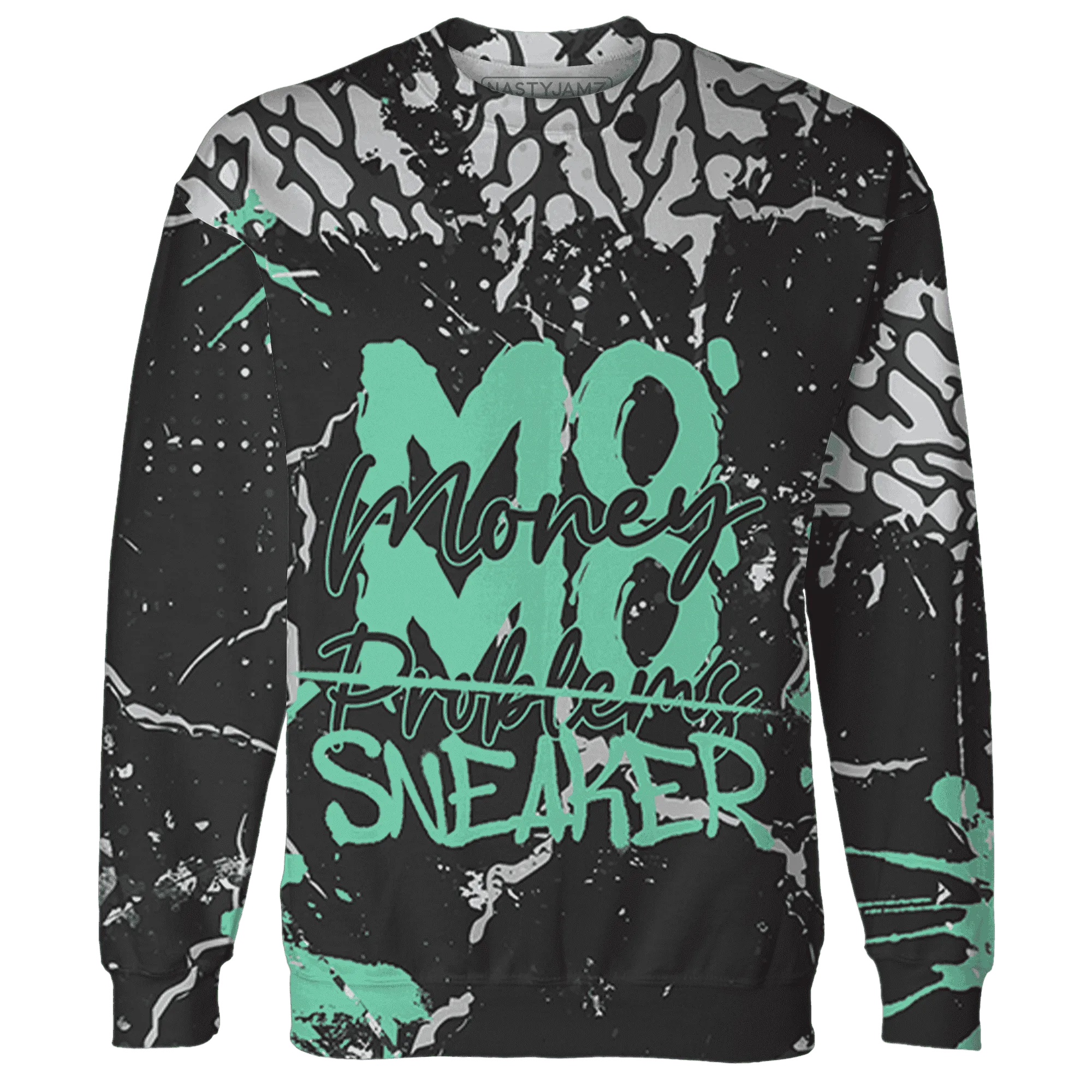 Green-Glow-3s-Sweatshirt-Match-MO-sneaker-3D