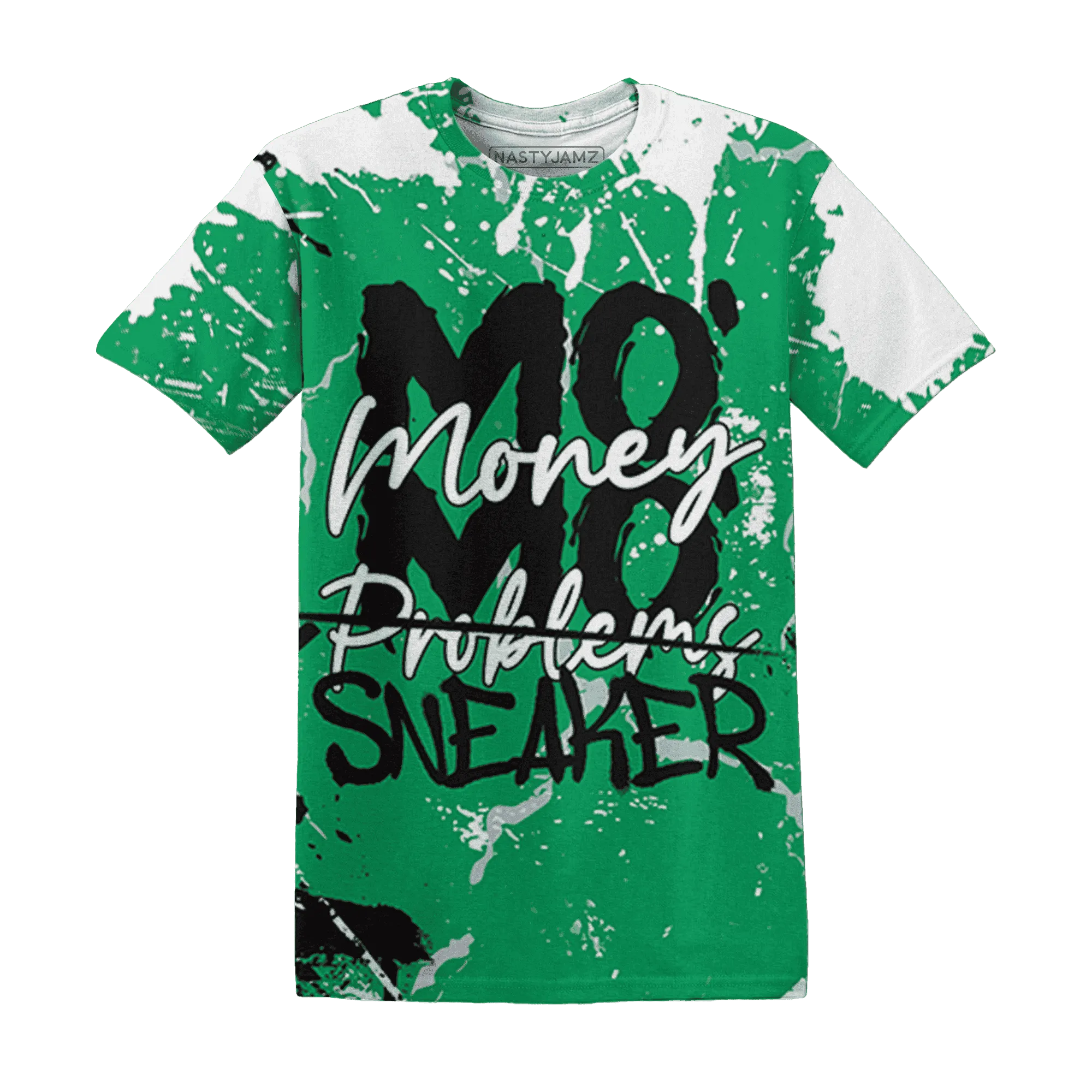 Lucky-Green-5s-T-Shirt-Match-MO-sneaker-3D