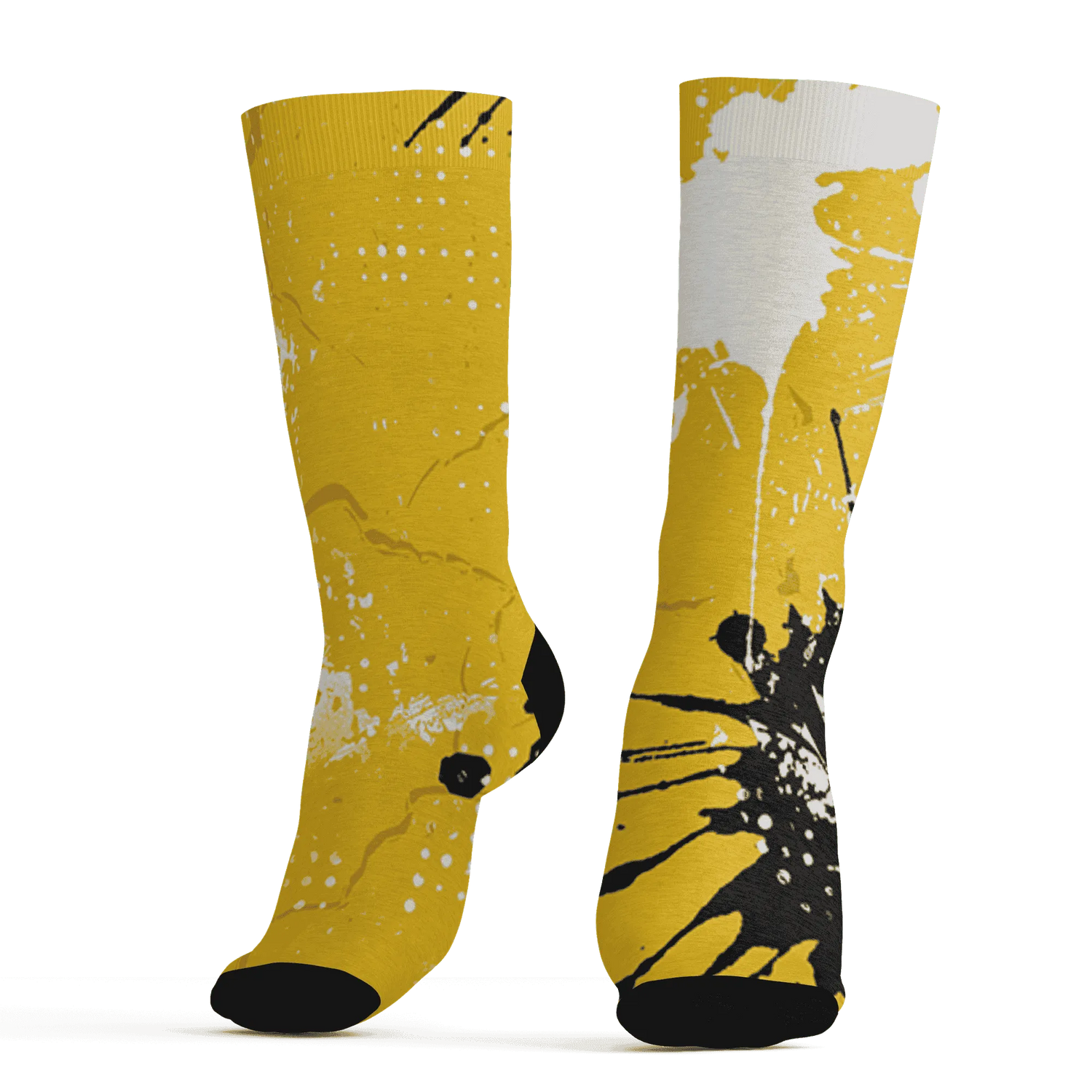 Yellow-Ochre-6s-Socks-Match-MO-sneaker-3D
