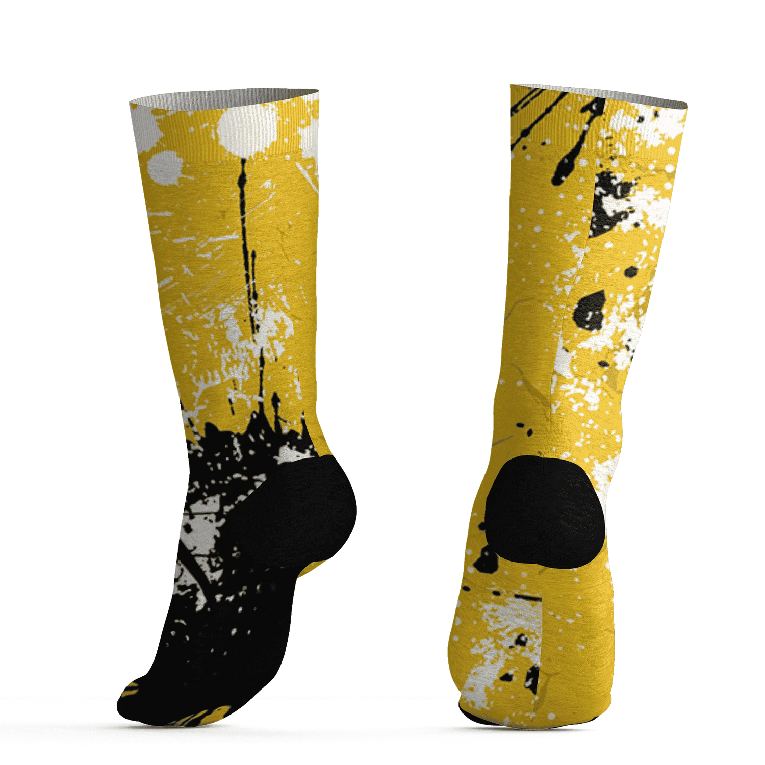 Yellow-Ochre-6s-Socks-Match-MO-sneaker-3D