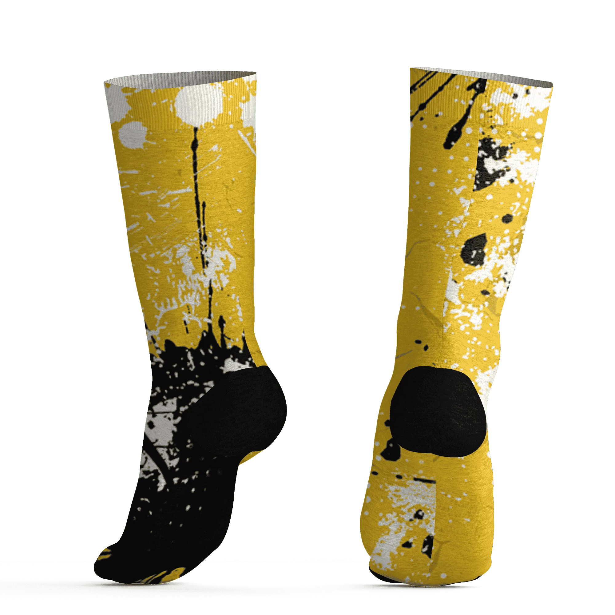 Yellow-Ochre-6s-Socks-Match-MO-sneaker-3D