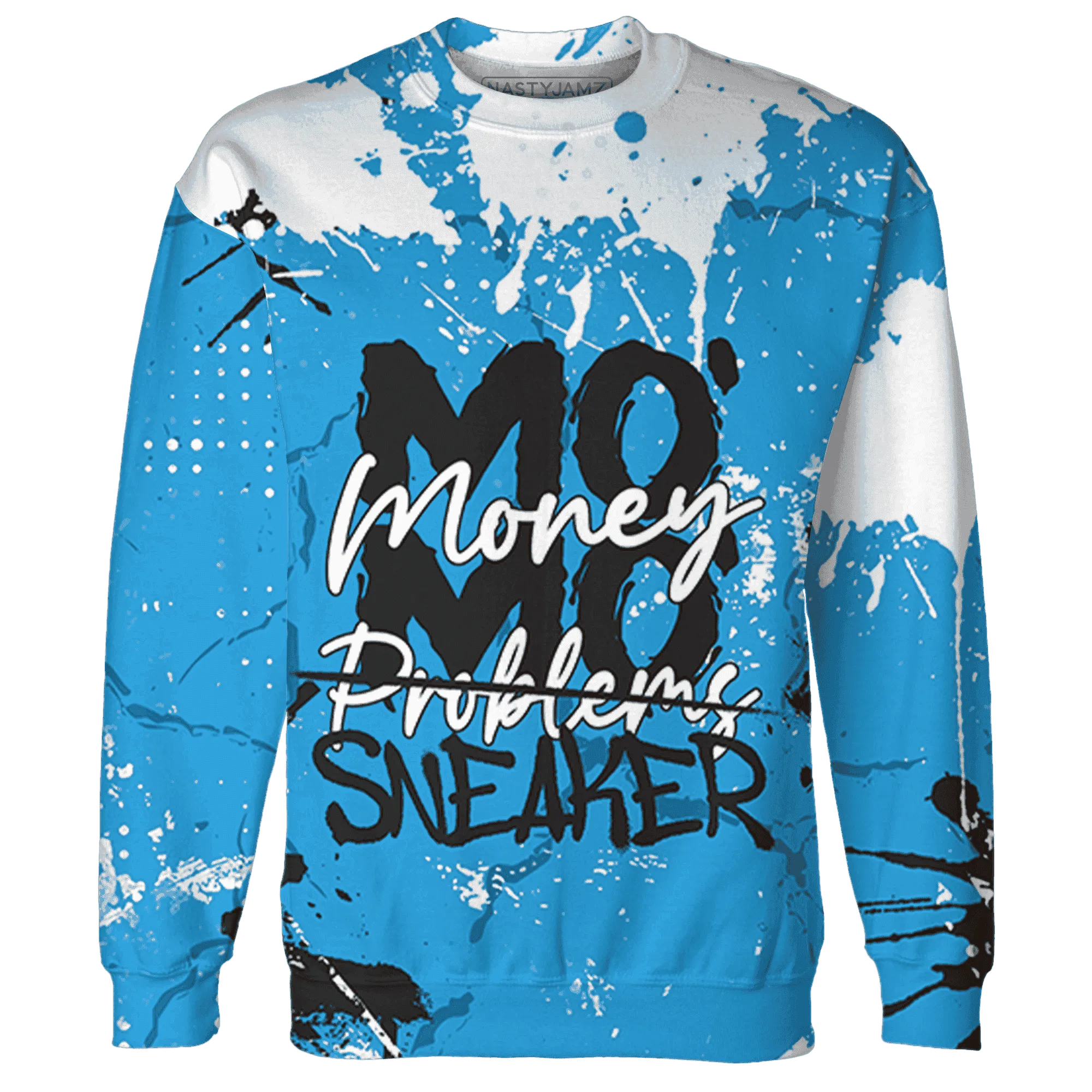 Powder-Blue-9s-Sweatshirt-Match-MO-sneaker-3D