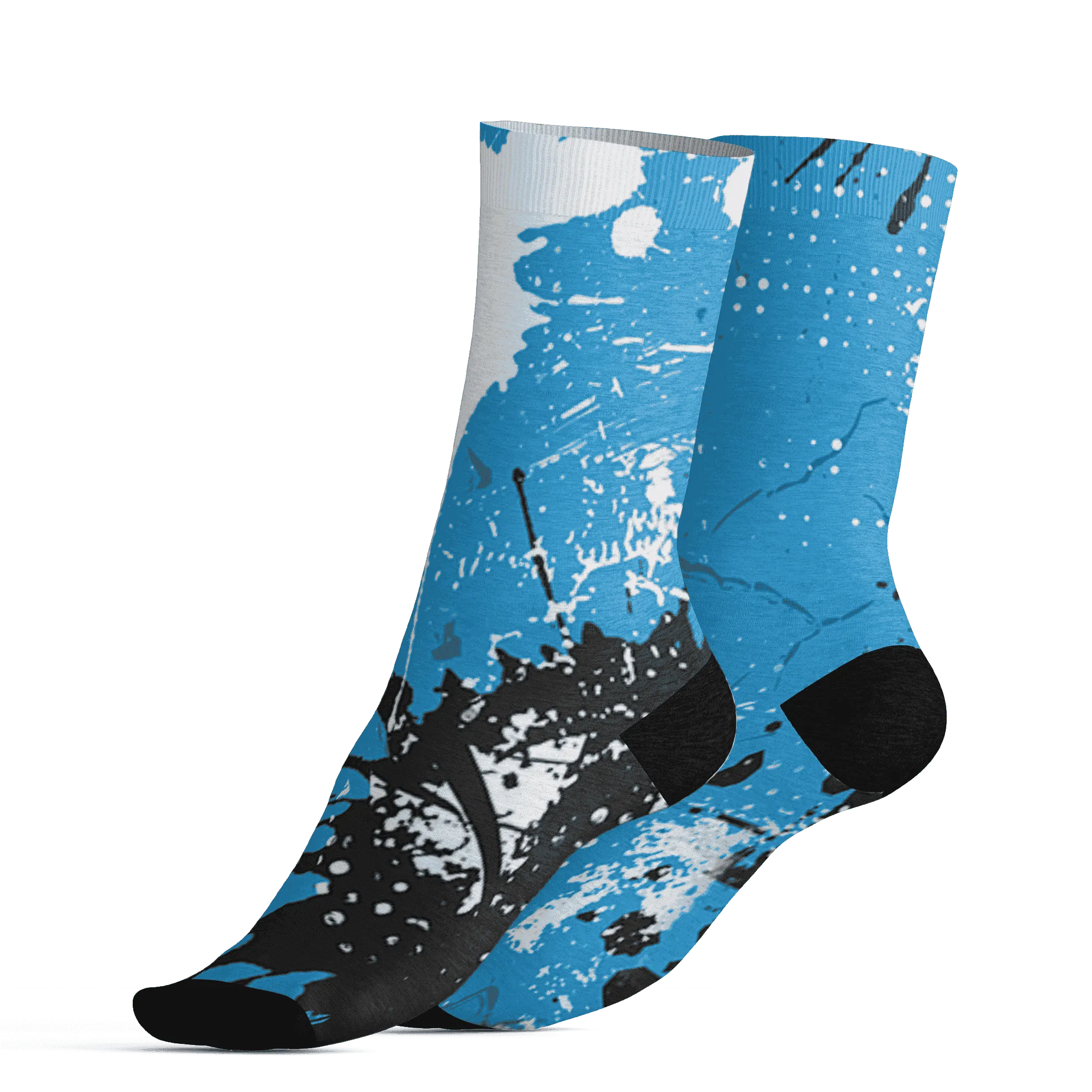 Powder-Blue-9s-Socks-Match-MO-sneaker-3D