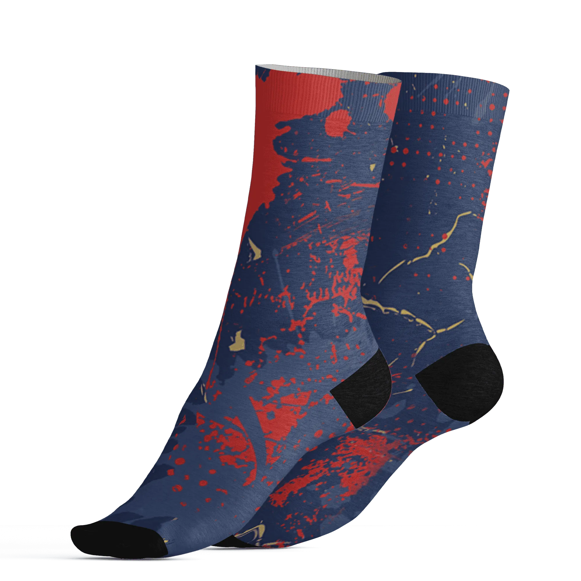 VaporMax-Air-Plus-Midnight-Navy-Gold-Black-Socks-Match-MO-sneaker-3D