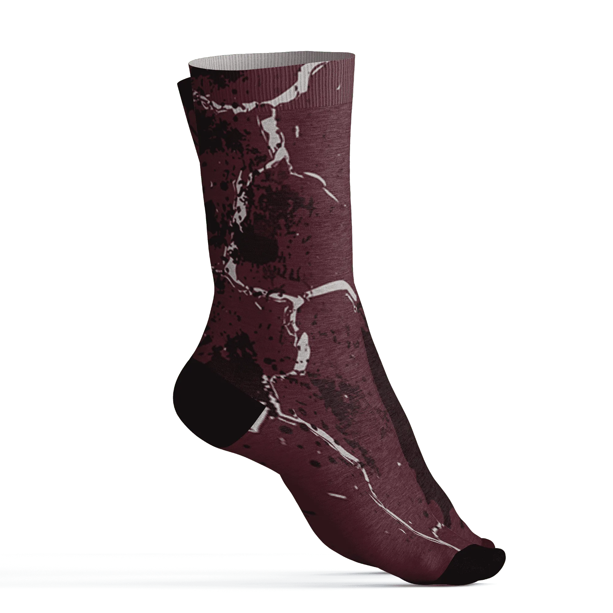 VaporMax-Night-Maron-Burgundy-Socks-Match-MO-sneaker-3D