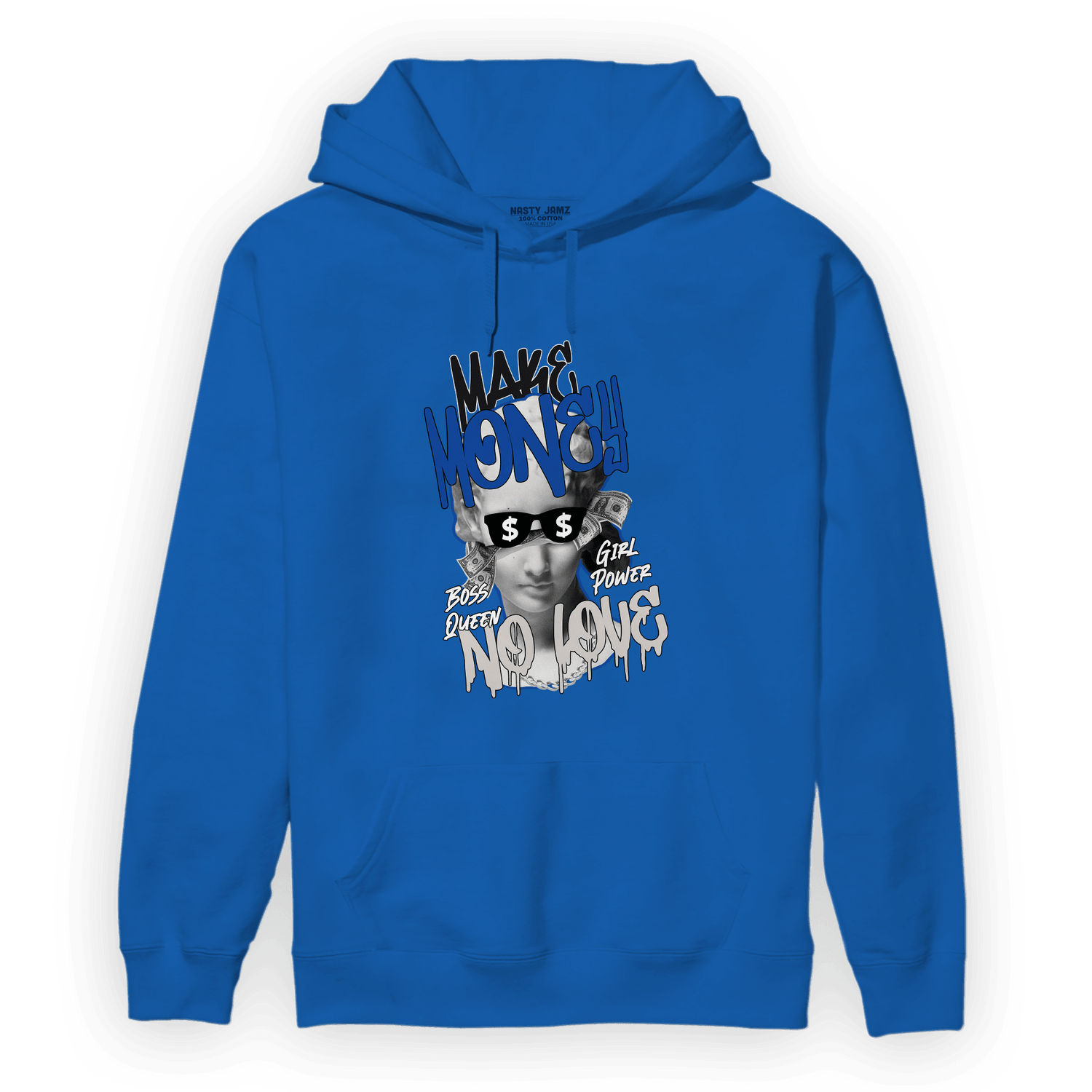 Air Max 1 86 Royal Hoodie Match Make Money No Love - NastyJamz