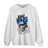 Air Max 1 86 Royal Sweatshirt Match Make Money No Love - NastyJamz