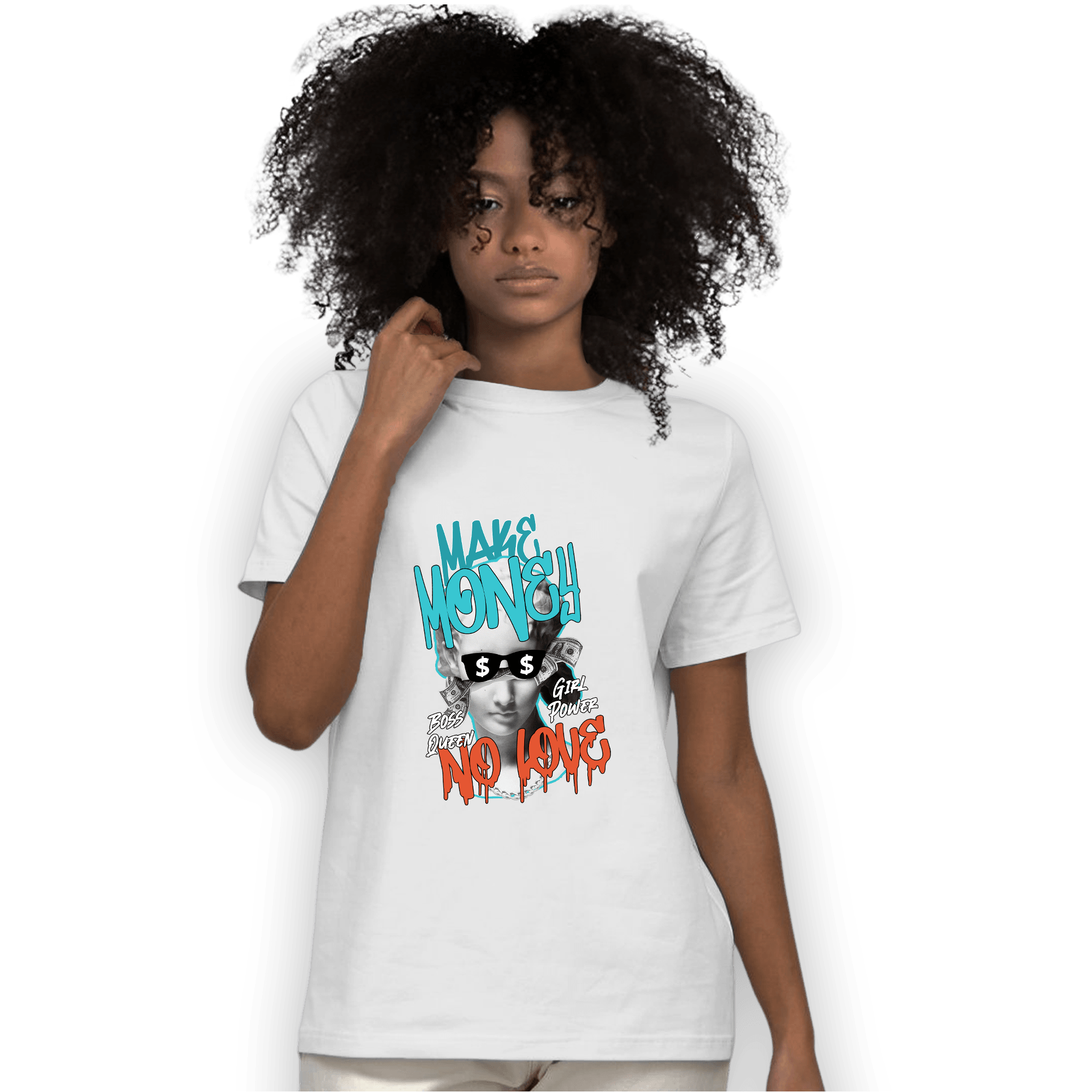 Dunk Low Dolphins T Shirt Match Make Money No Love - NastyJamz