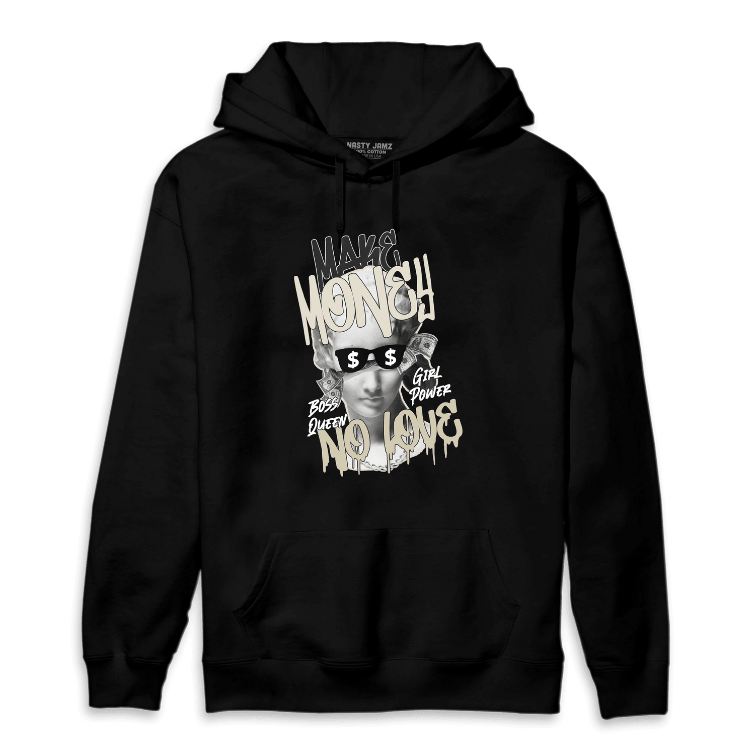 Gratitude 11s Hoodie Match Make Money No Love - NastyJamz