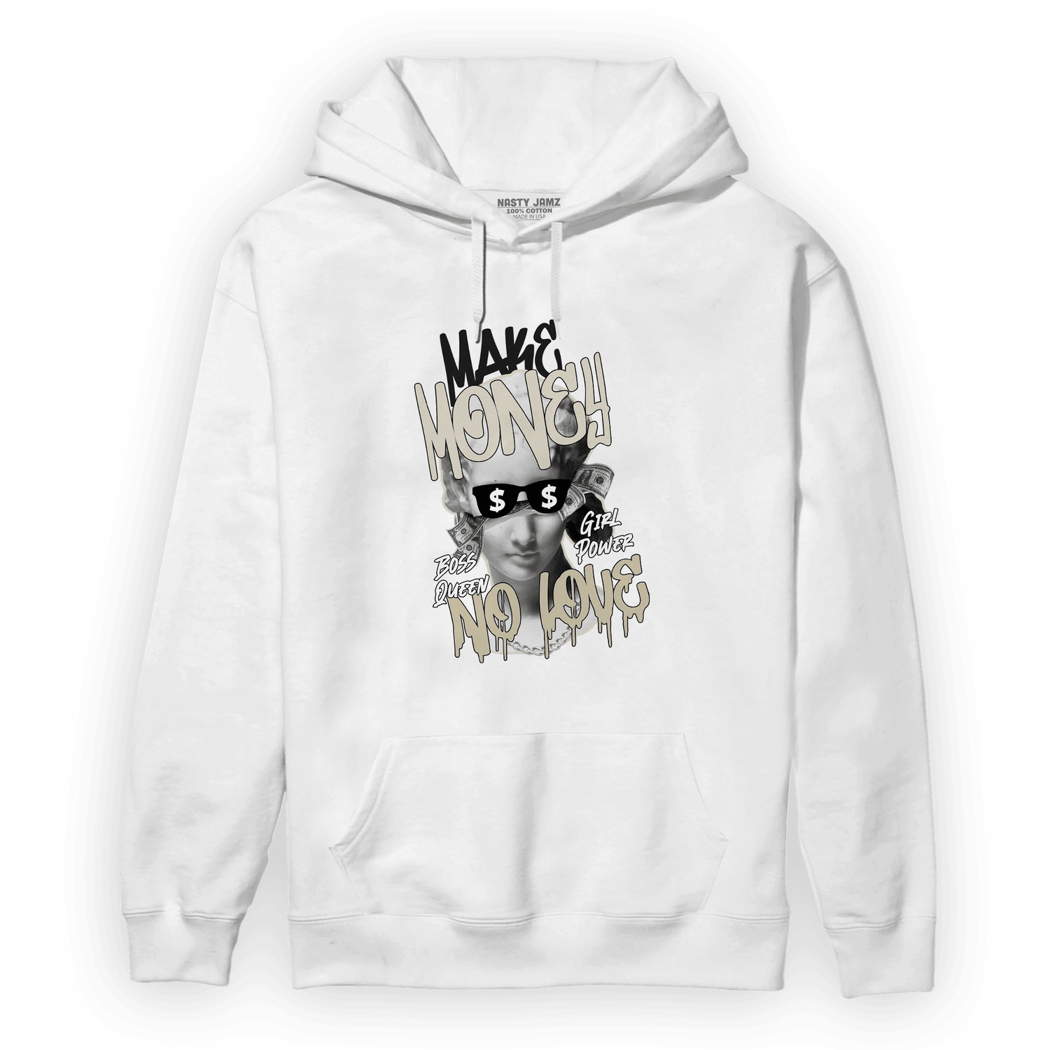 Gratitude 11s Hoodie Match Make Money No Love - NastyJamz