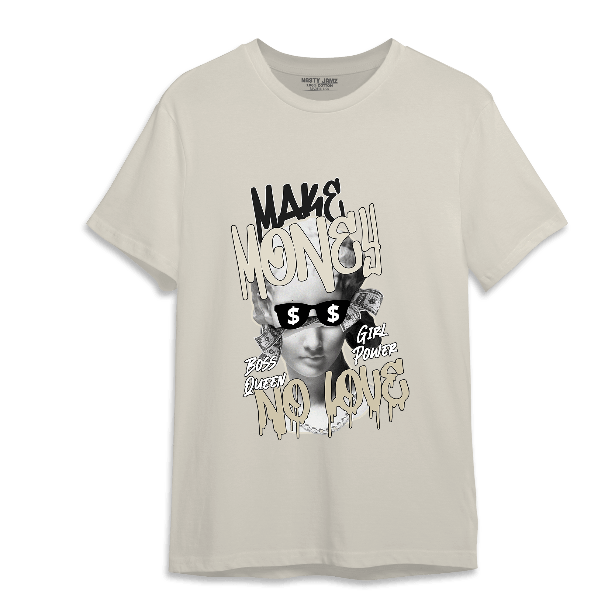 Gratitude 11s T Shirt Match Make Money No Love - NastyJamz