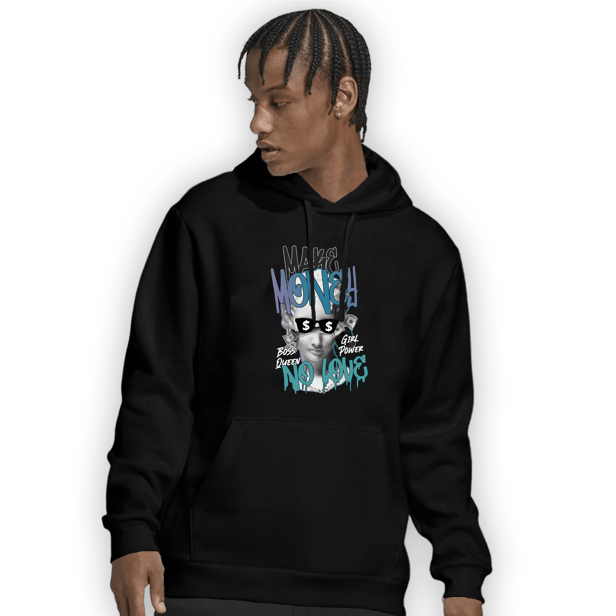 Low Love Letter 14s Hoodie Match Make Money No Love - NastyJamz