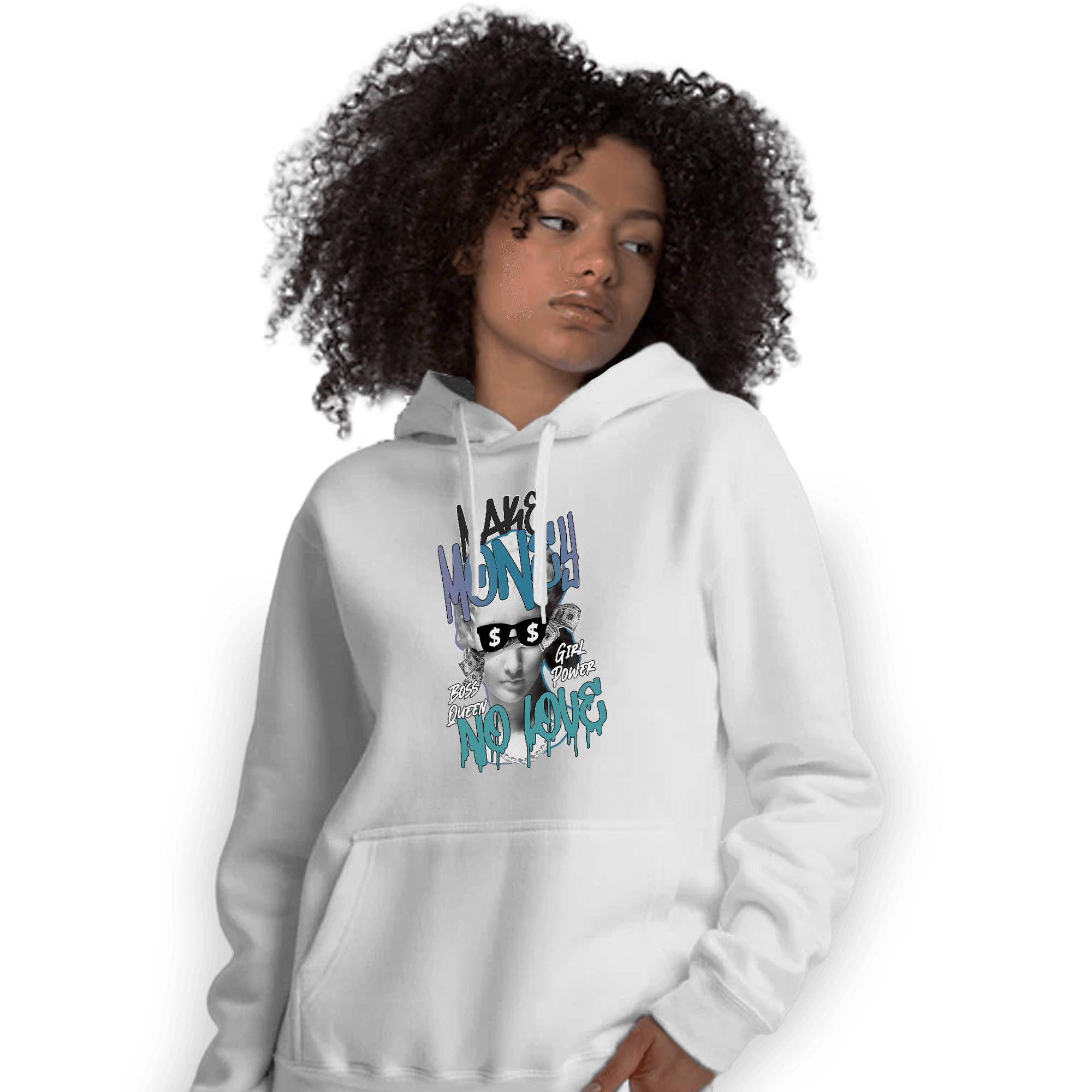 Low Love Letter 14s Hoodie Match Make Money No Love - NastyJamz