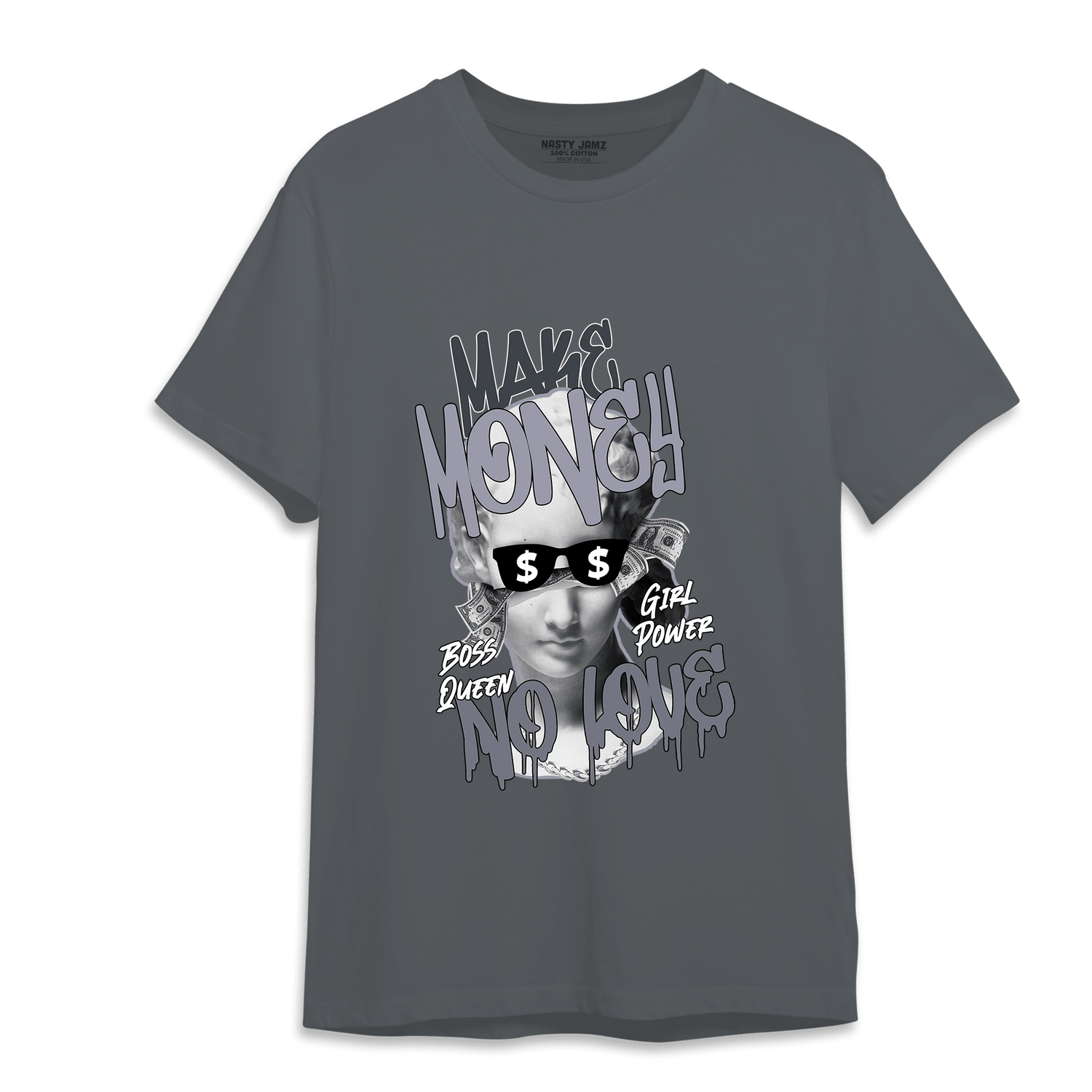 Stealth 14s T Shirt Match Make Money No Love - NastyJamz