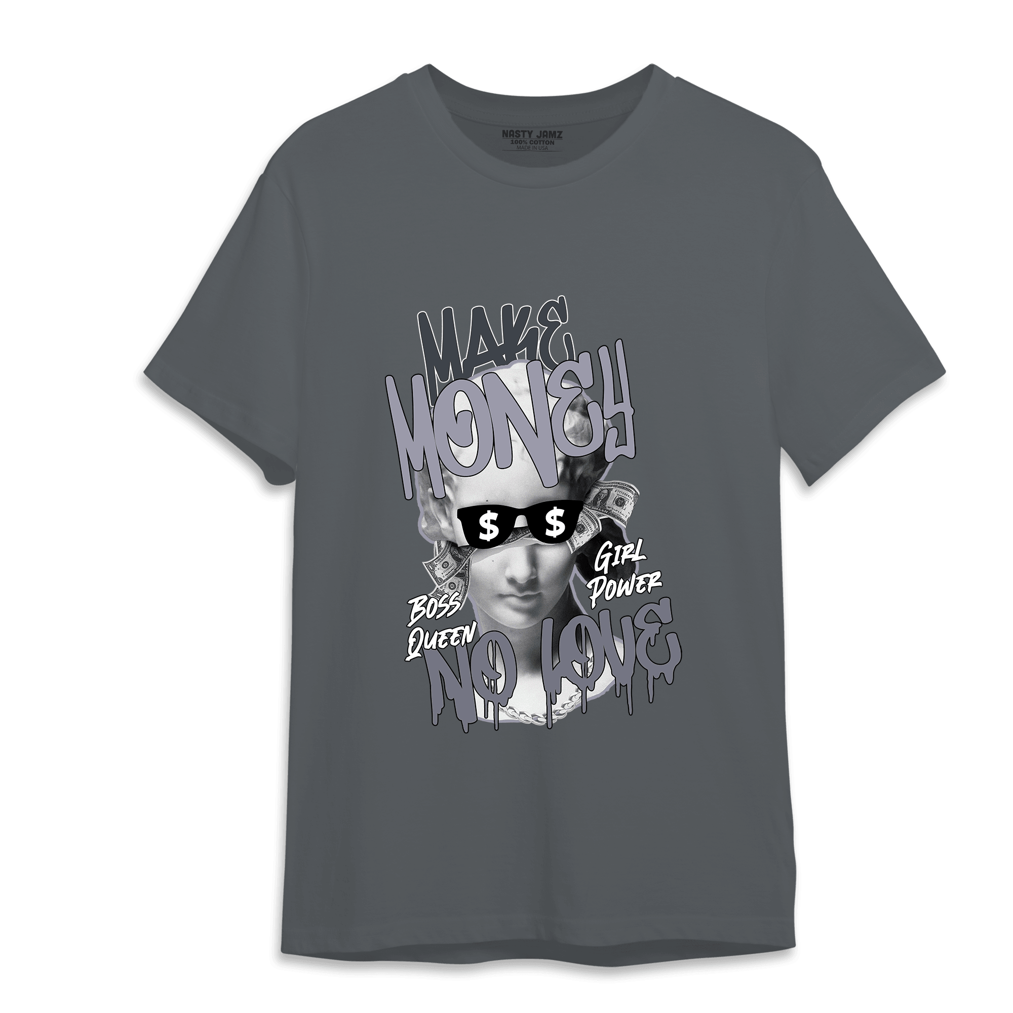 Stealth 14s T Shirt Match Make Money No Love - NastyJamz