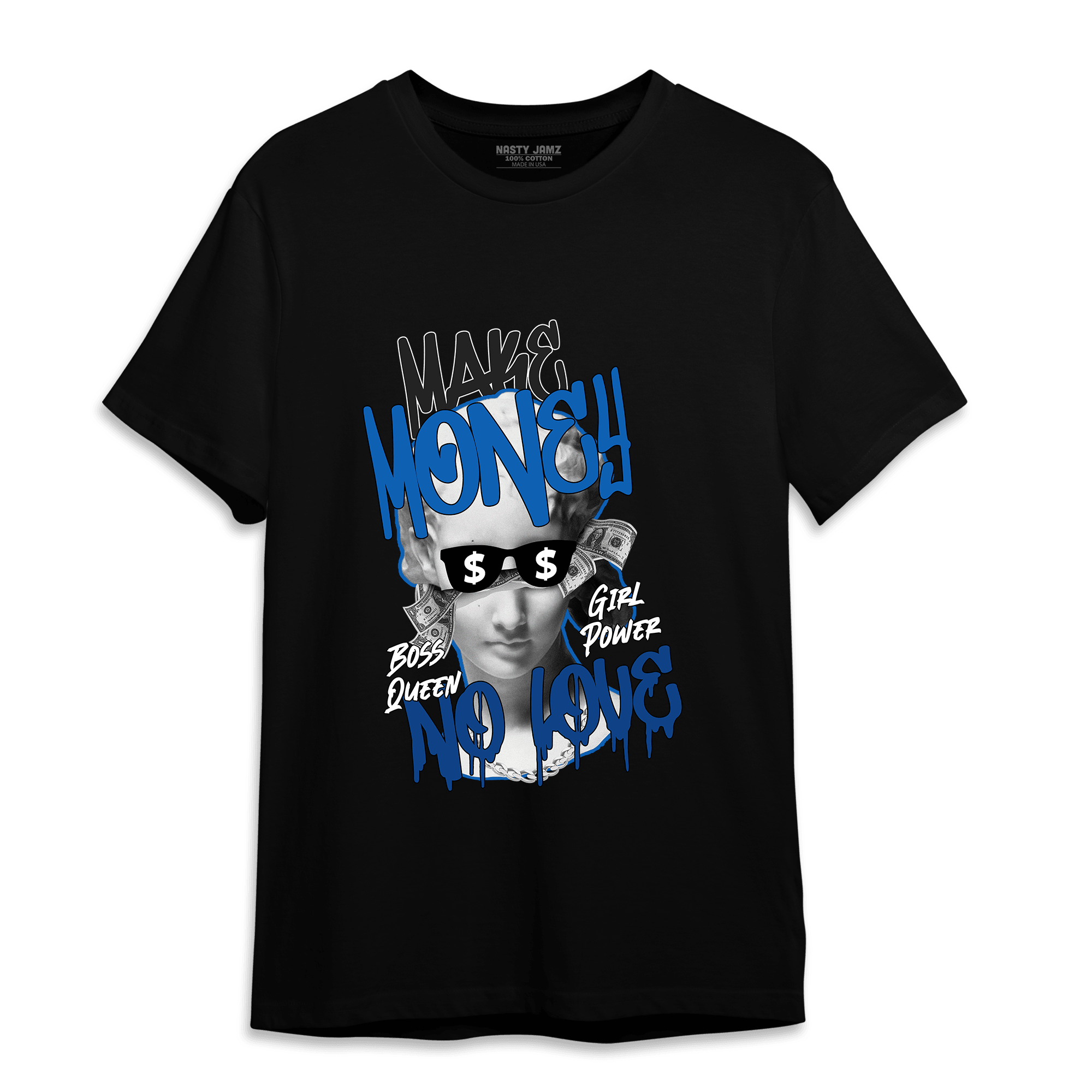 Royal Reimagined 1s T Shirt Match Make Money No Love - NastyJamz