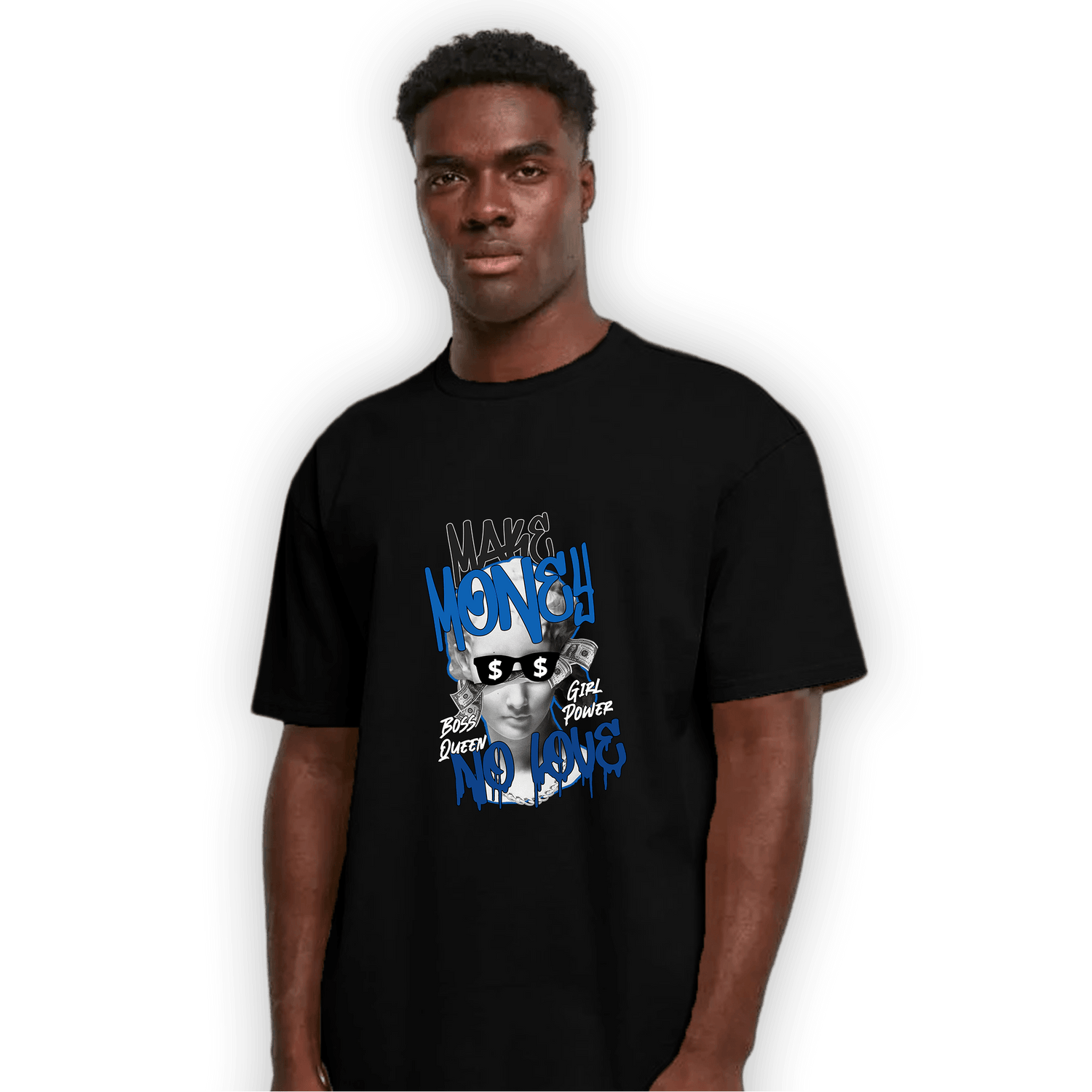 Royal Reimagined 1s T Shirt Match Make Money No Love - NastyJamz