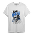 University Blue Toe 1s T Shirt Match Make Money No Love - NastyJamz