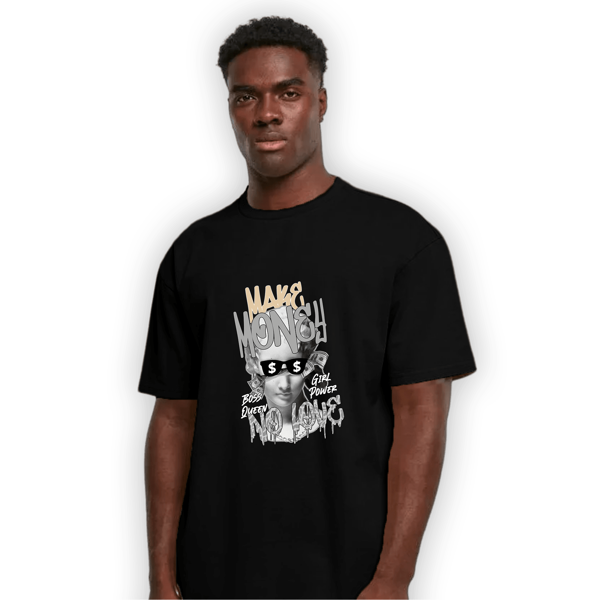 Craft Ivory 3s T Shirt Match Make Money No Love - NastyJamz