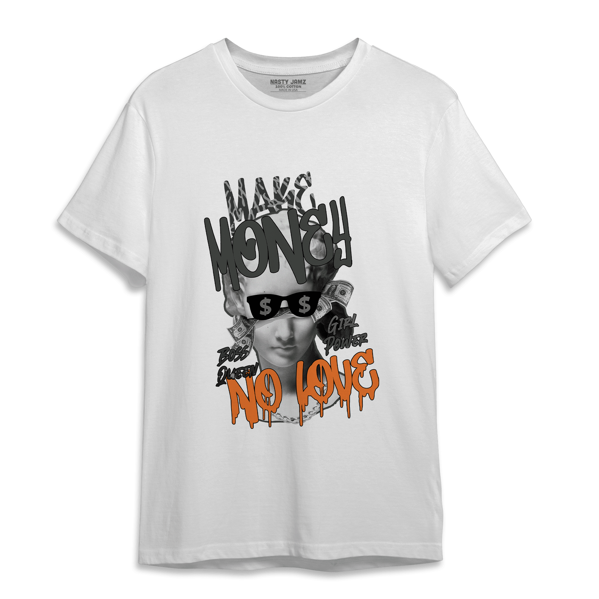 Fear Pack 3s T Shirt Match Make Money No Love - NastyJamz