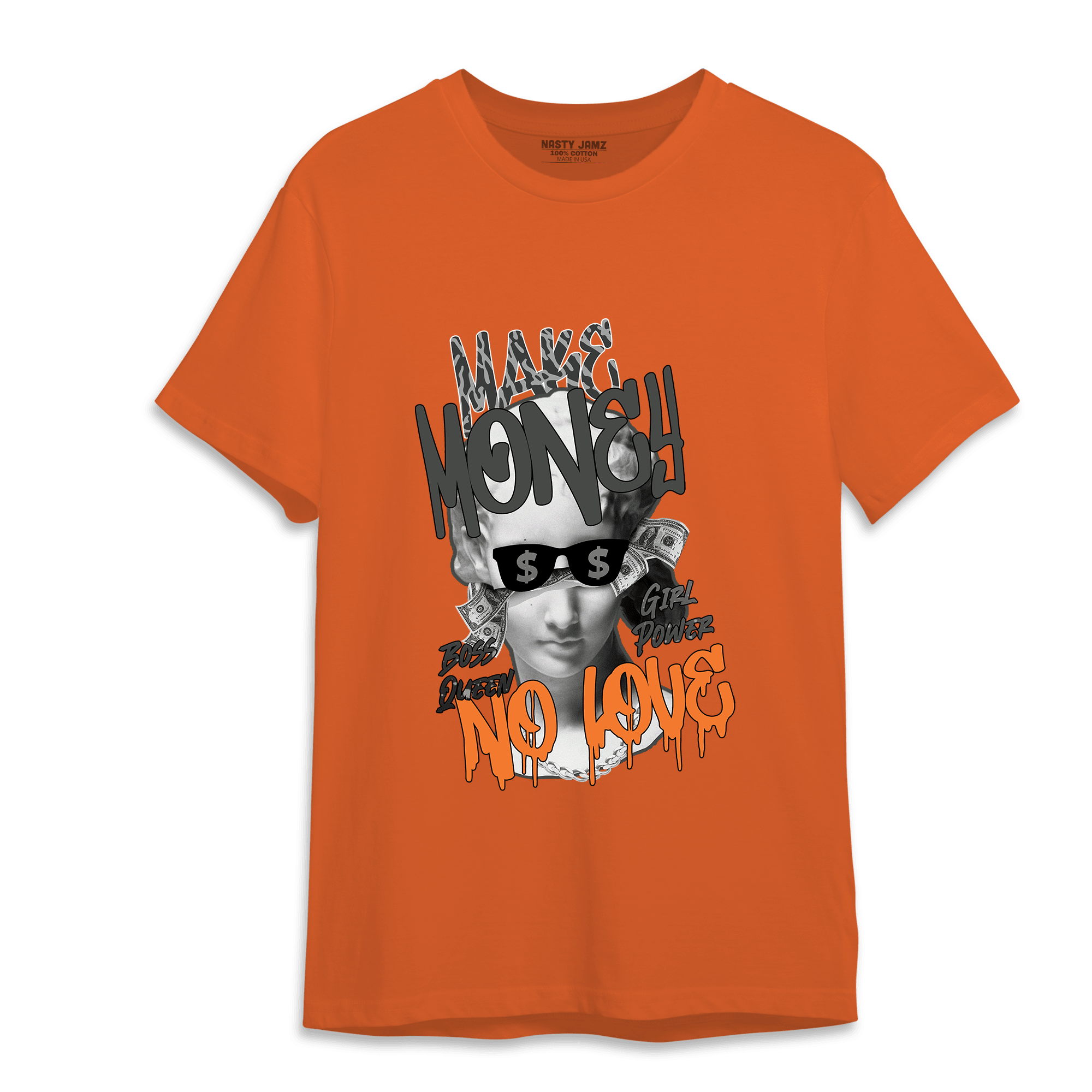 Fear Pack 3s T Shirt Match Make Money No Love - NastyJamz