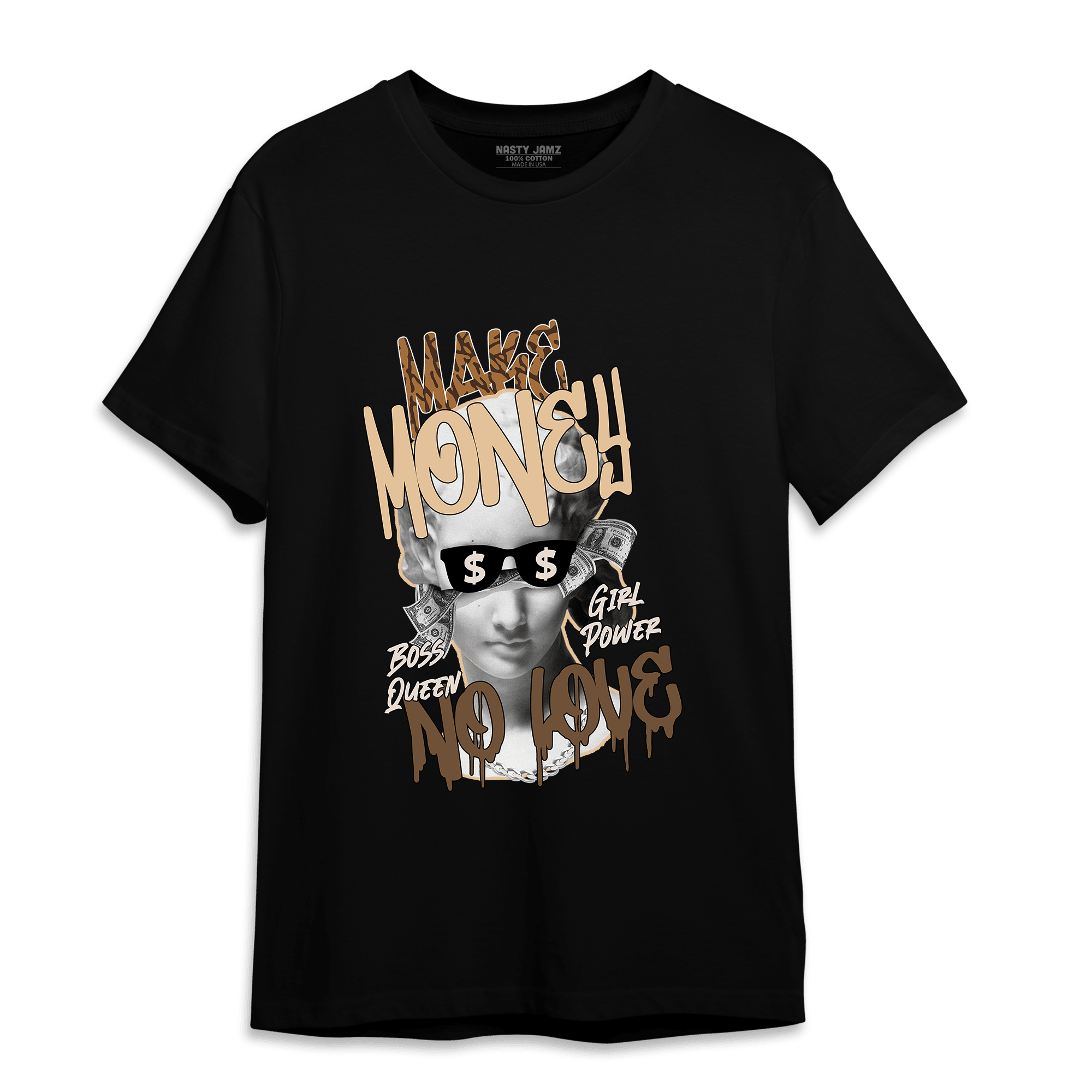Palomino 3s T Shirt Match Make Money No Love - NastyJamz