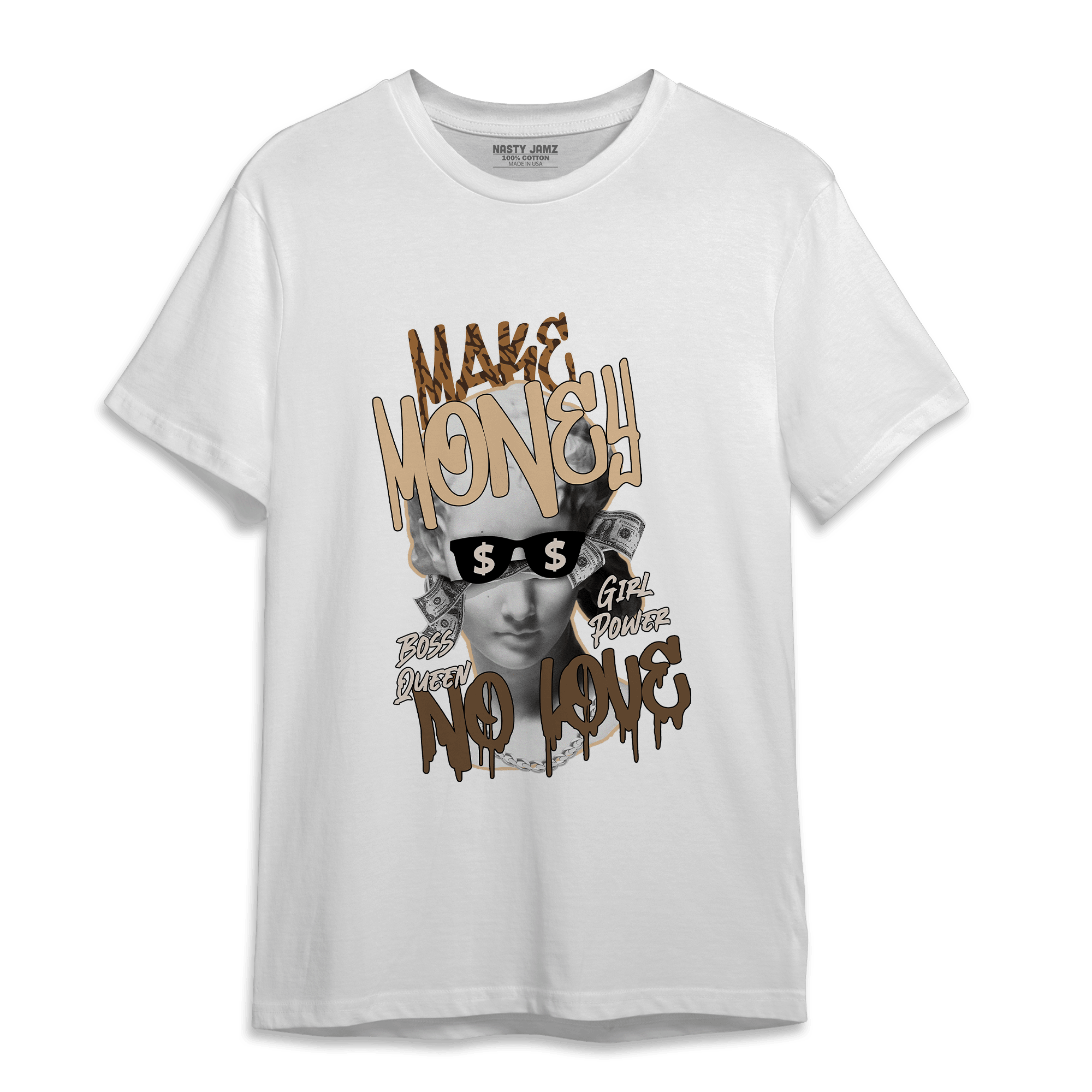Palomino 3s T Shirt Match Make Money No Love - NastyJamz