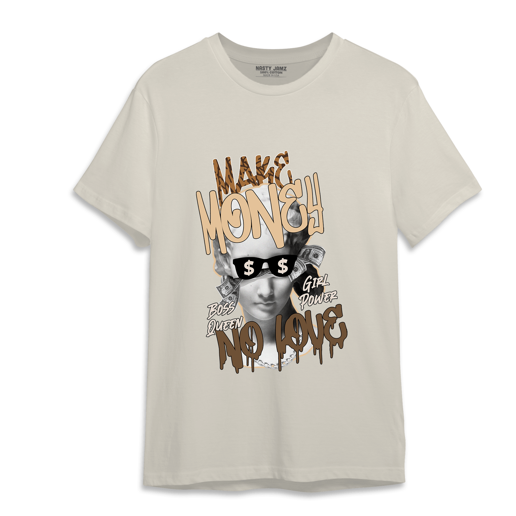 Palomino 3s T Shirt Match Make Money No Love - NastyJamz