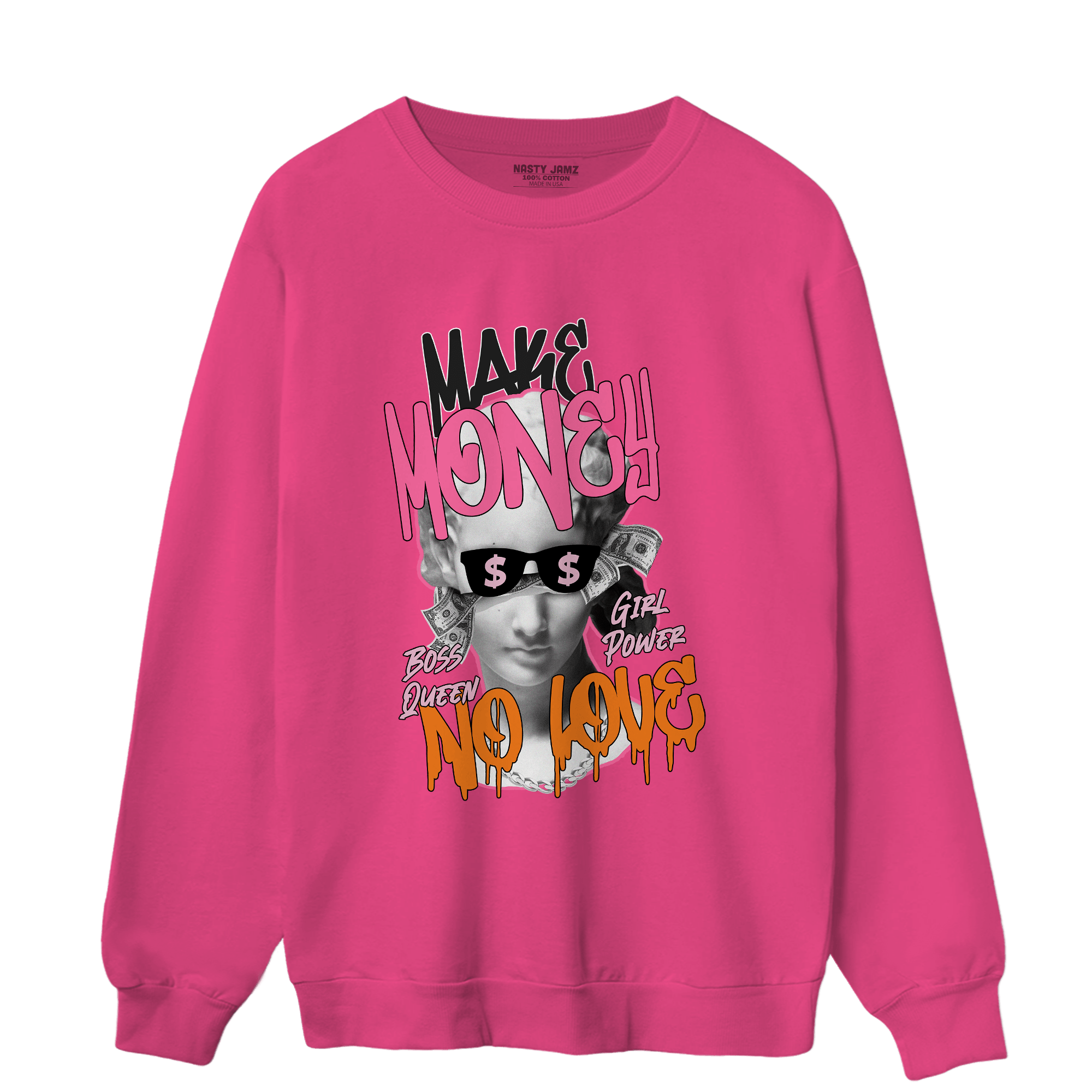 SB Dunk Blossom Sweatshirt Match Make Money No Love - NastyJamz