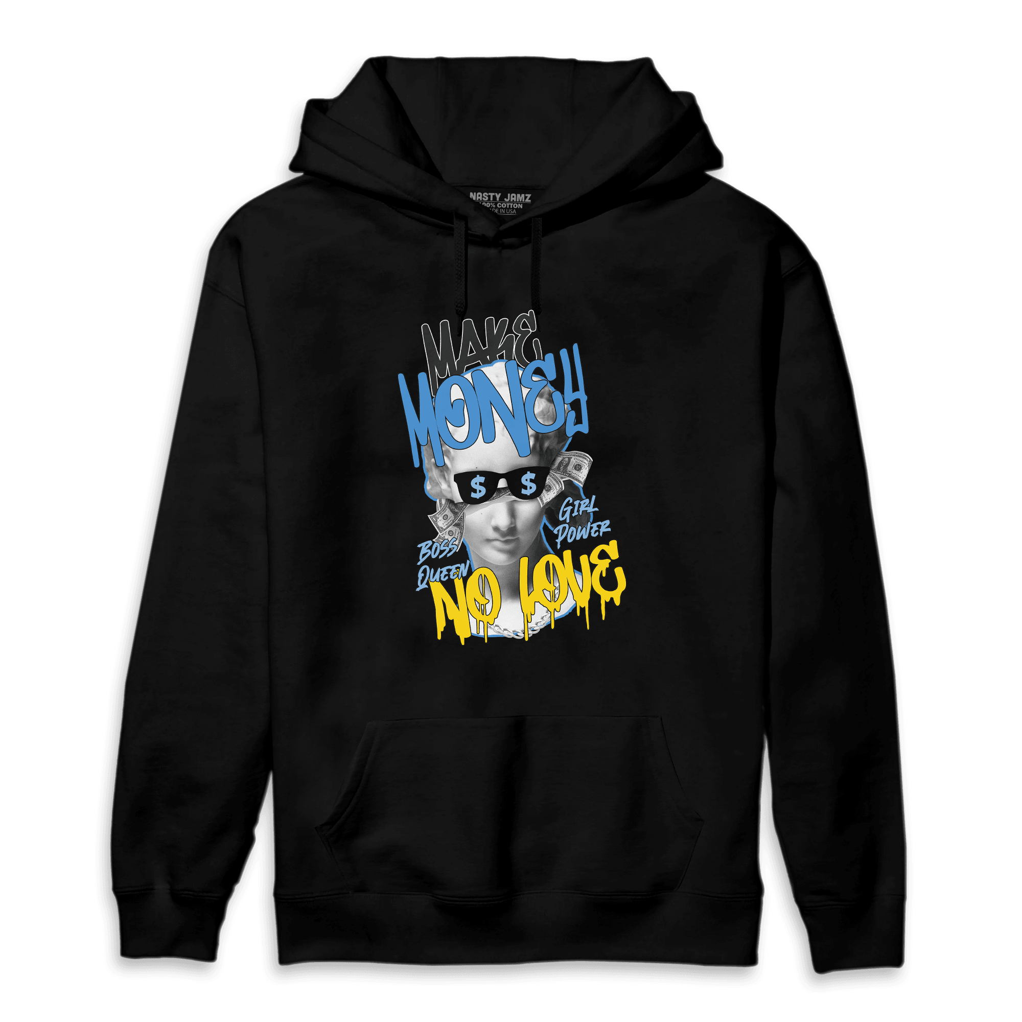 SB Dunk Bubbles Hoodie Match Make Money No Love - NastyJamz