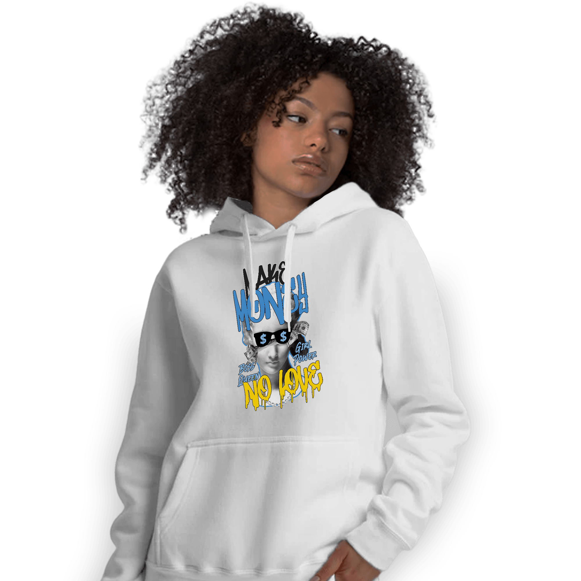 SB Dunk Bubbles Hoodie Match Make Money No Love - NastyJamz