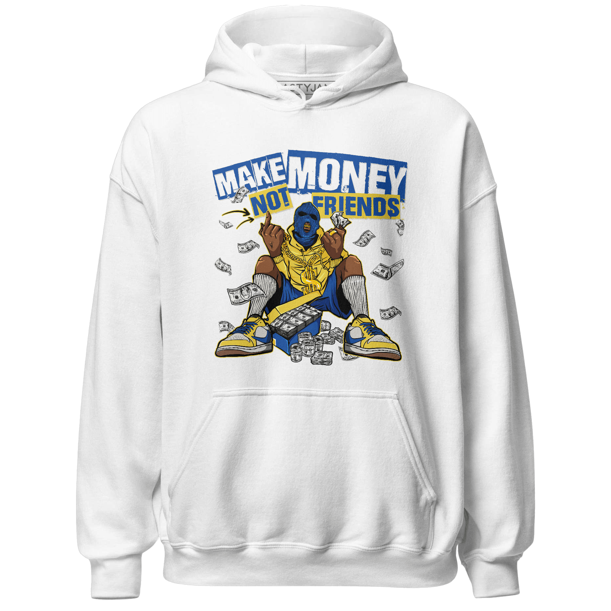 Low OG Canary TVSC 1s Hoodie Match Make Money Not Friends - NastyJamz