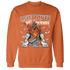Georgia Peach 3s Sweatshirt Match Make Money Not Friends - NastyJamz