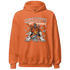 Georgia Peach 3s Hoodie Match Make Money Not Friends - NastyJamz