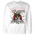 Jumman Jack University Red Sweatshirt Match Make Money Not Friends - NastyJamz