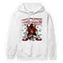 Cherry 12s Hoodie Match Make Money Not Friends - NastyJamz